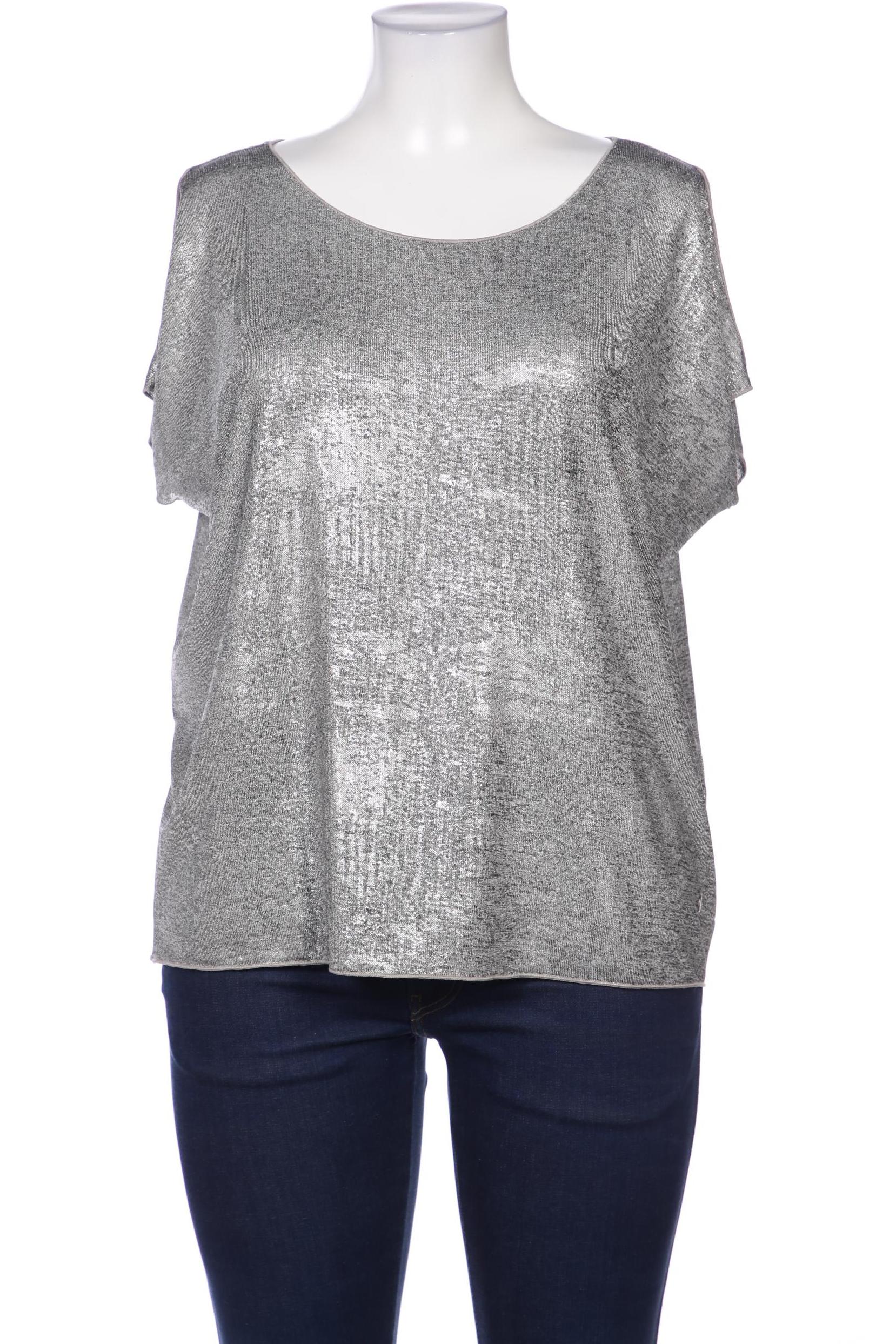 

monari Damen Bluse, silber, Gr. 42