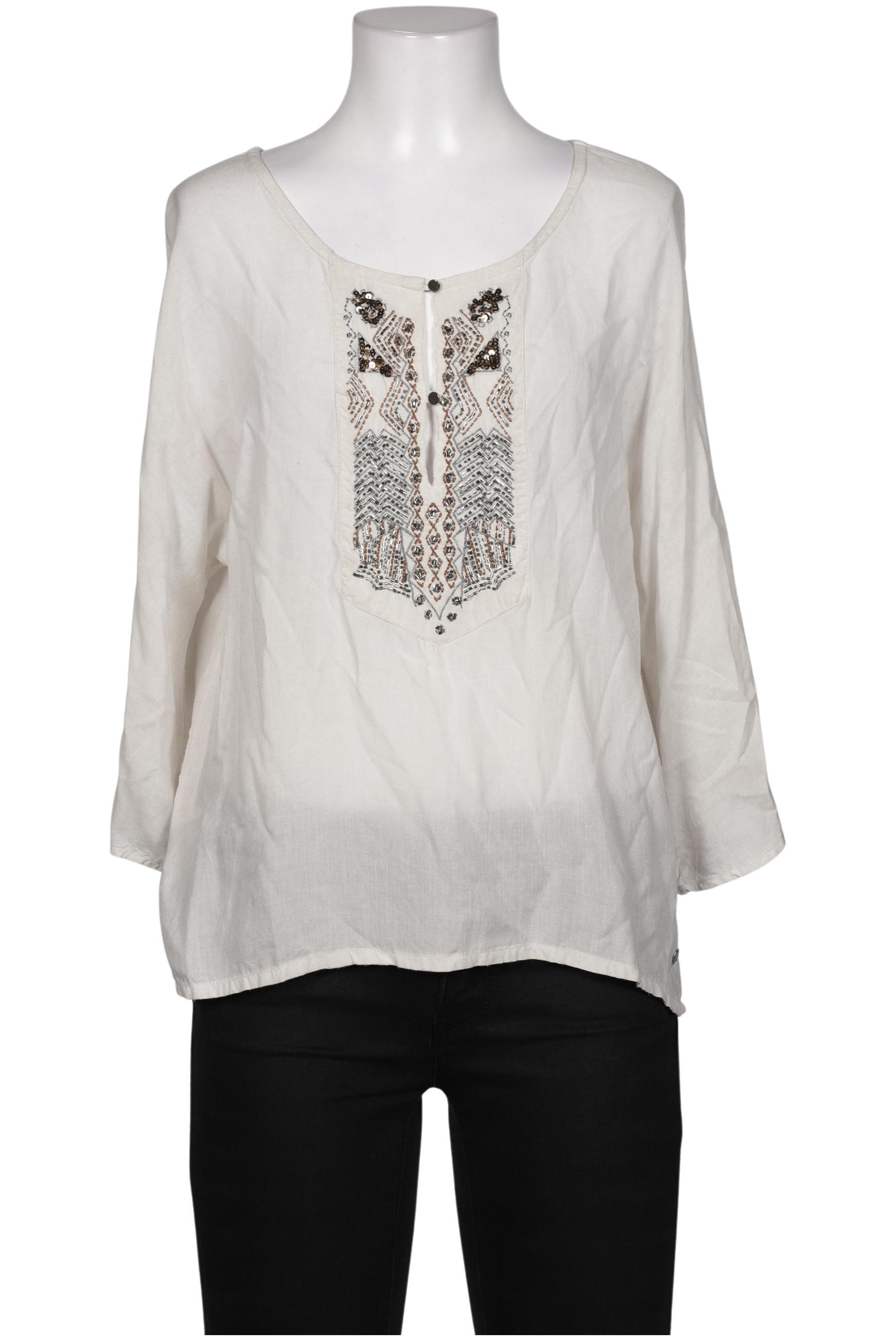 

monari Damen Bluse, cremeweiß, Gr. 36