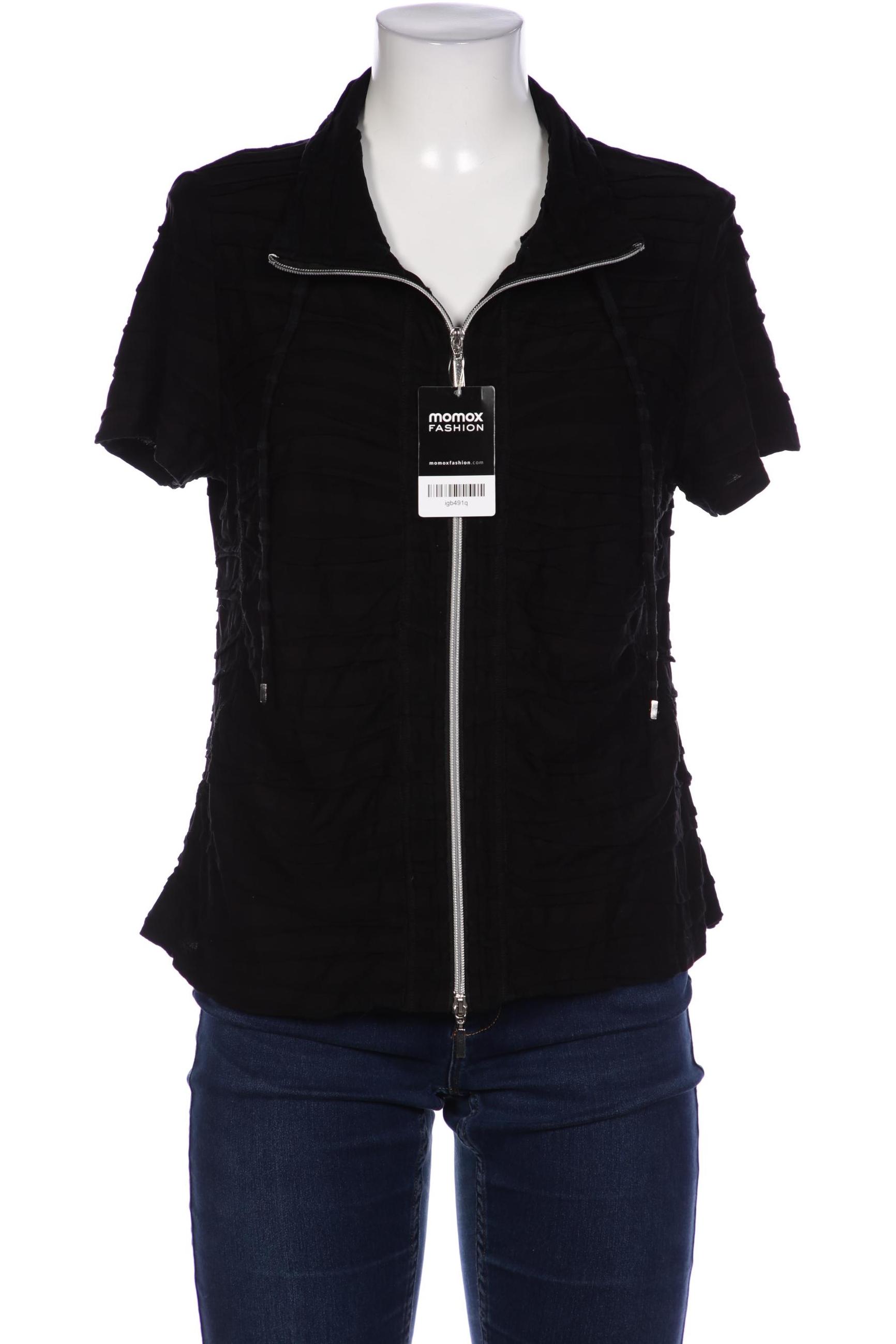 

monari Damen Bluse, schwarz, Gr. 38