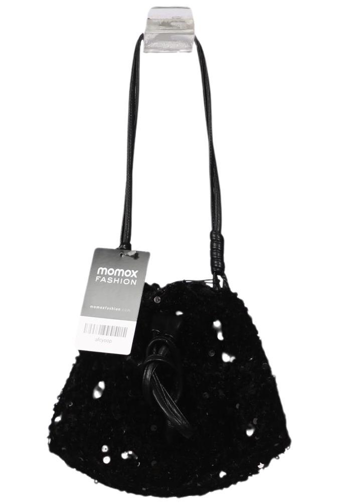 

monari Damen Handtasche, schwarz, Gr.