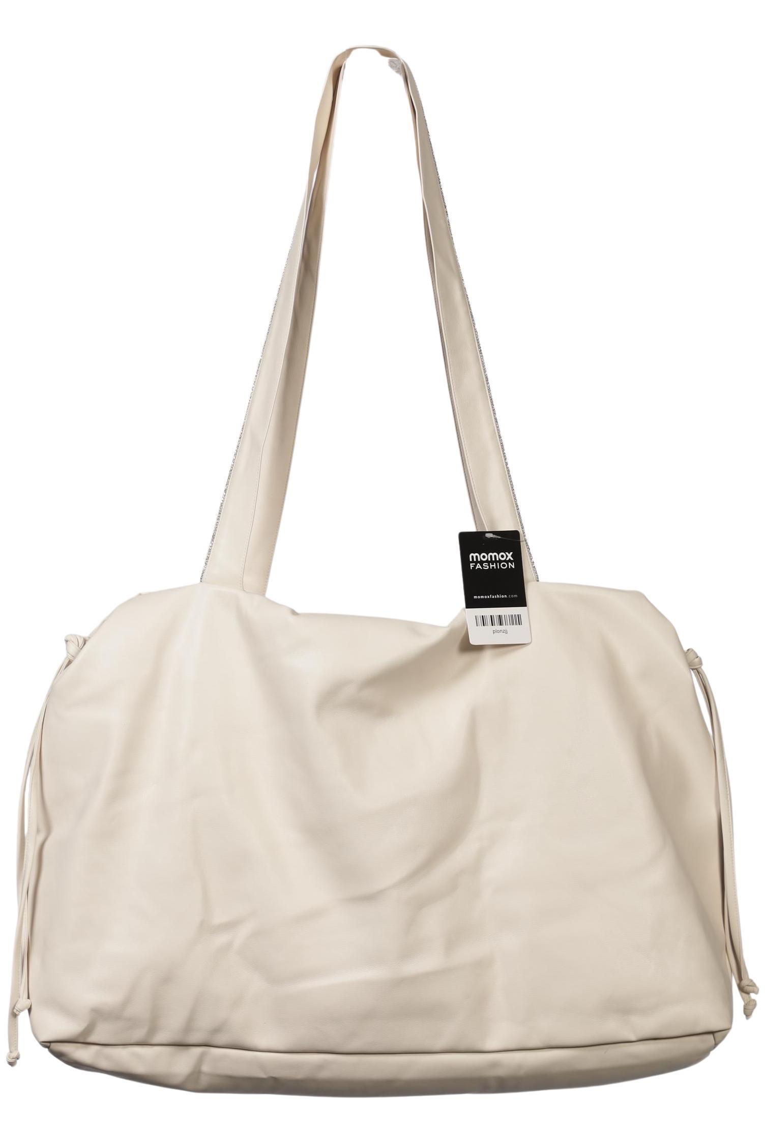 

monari Damen Handtasche, cremeweiß, Gr.