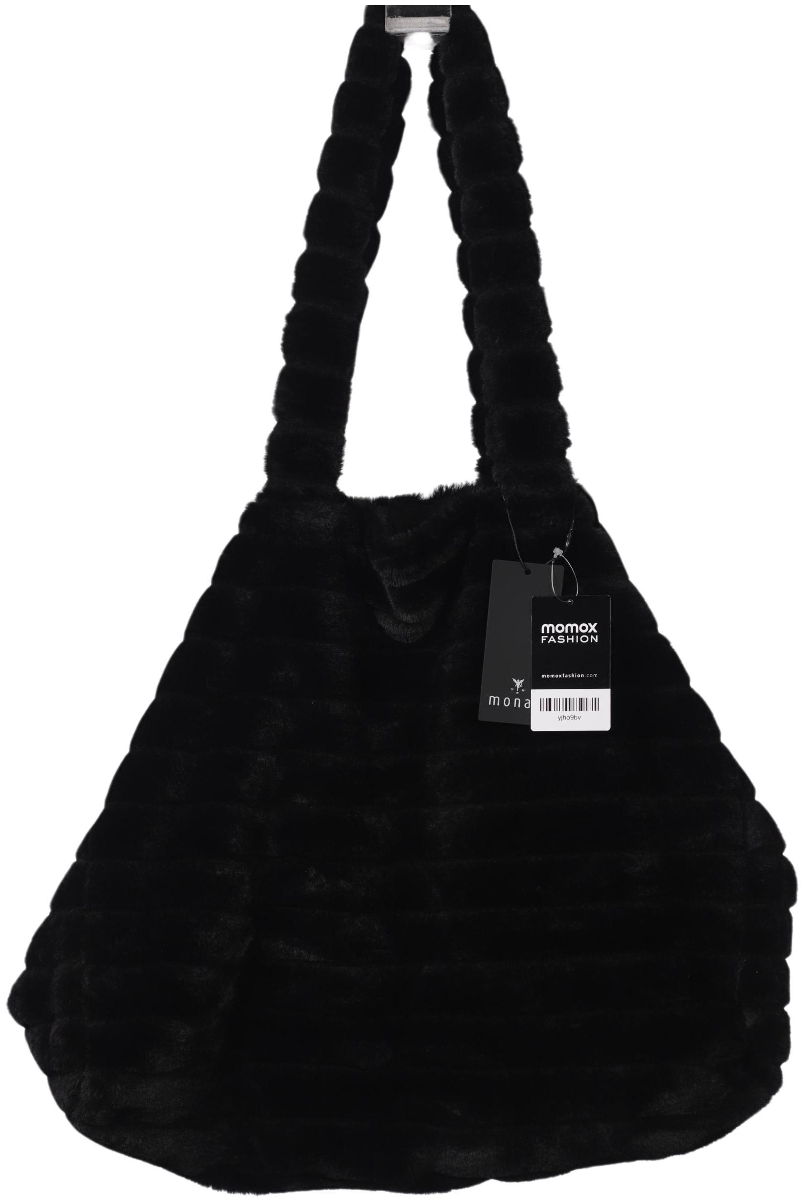 

monari Damen Handtasche, schwarz, Gr.