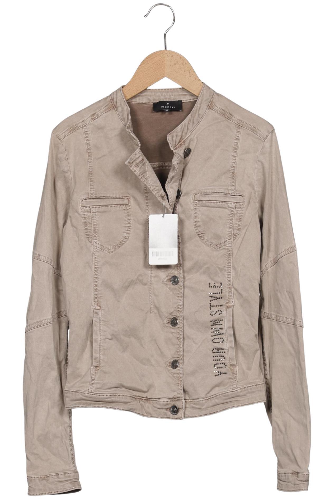 

monari Damen Jacke, beige, Gr. 36