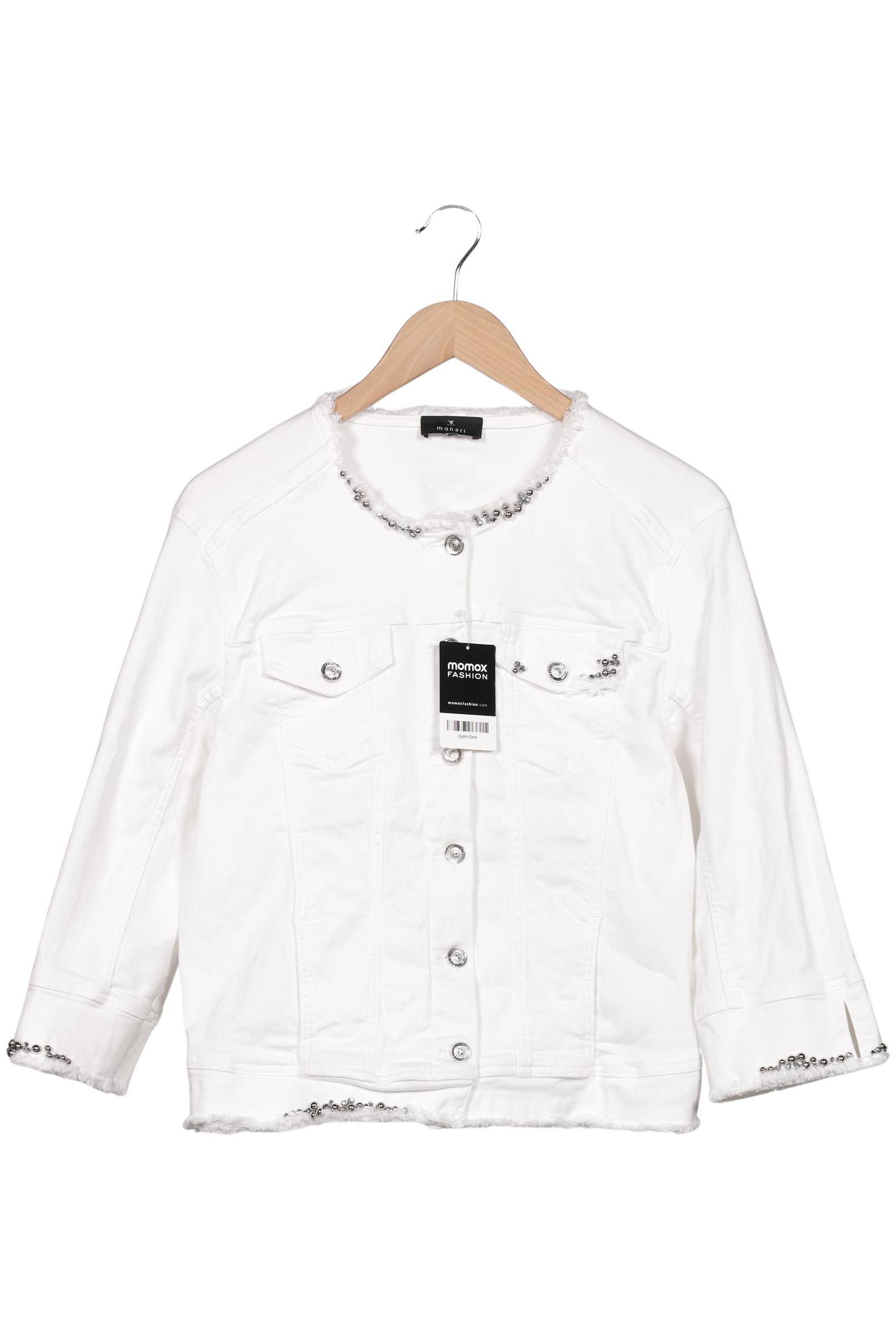 

monari Damen Jacke, weiß, Gr. 44