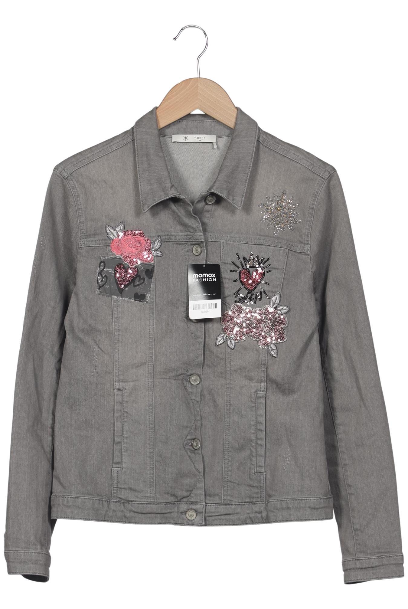

monari Damen Jacke, grau, Gr. 40