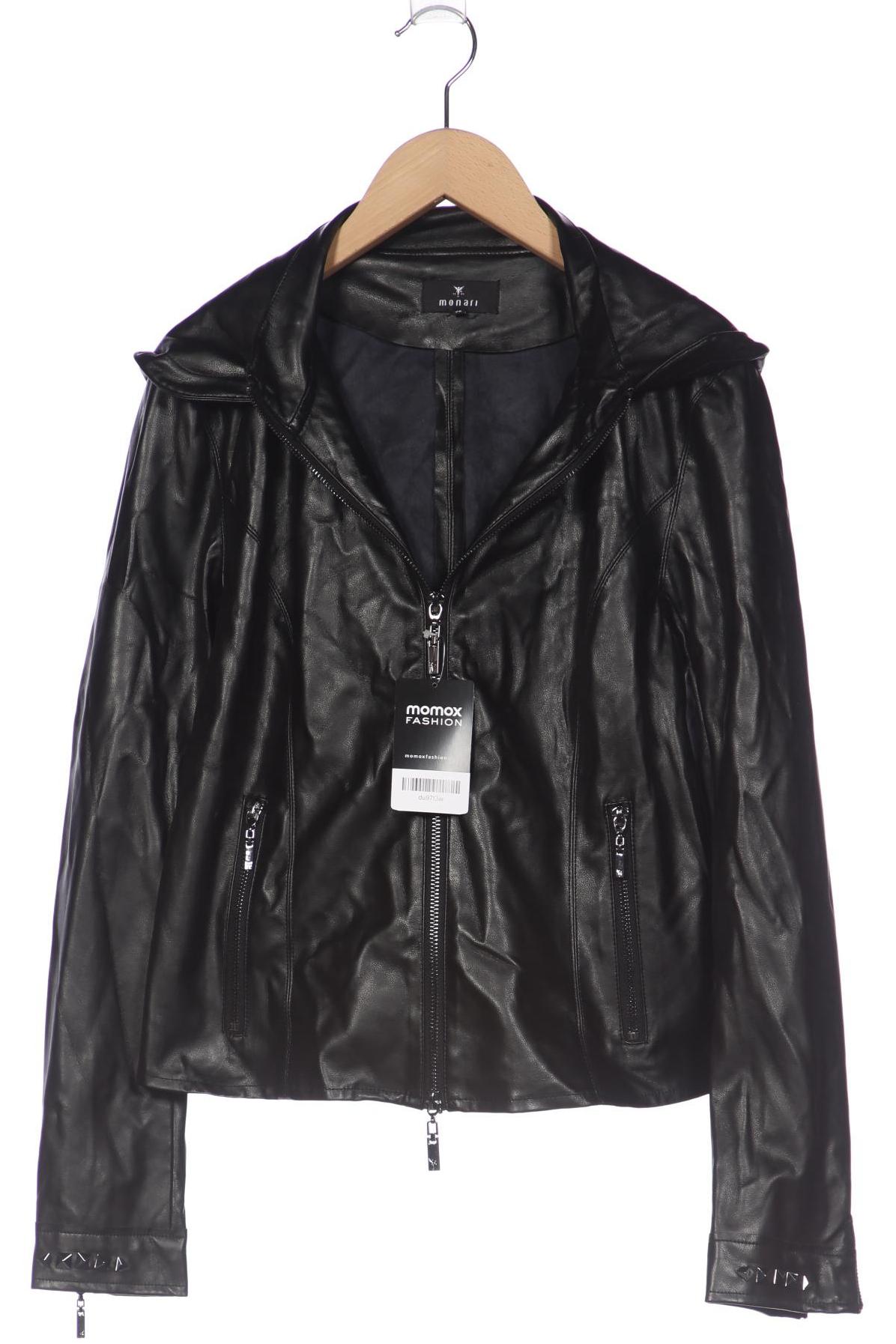 

monari Damen Jacke, schwarz, Gr. 38
