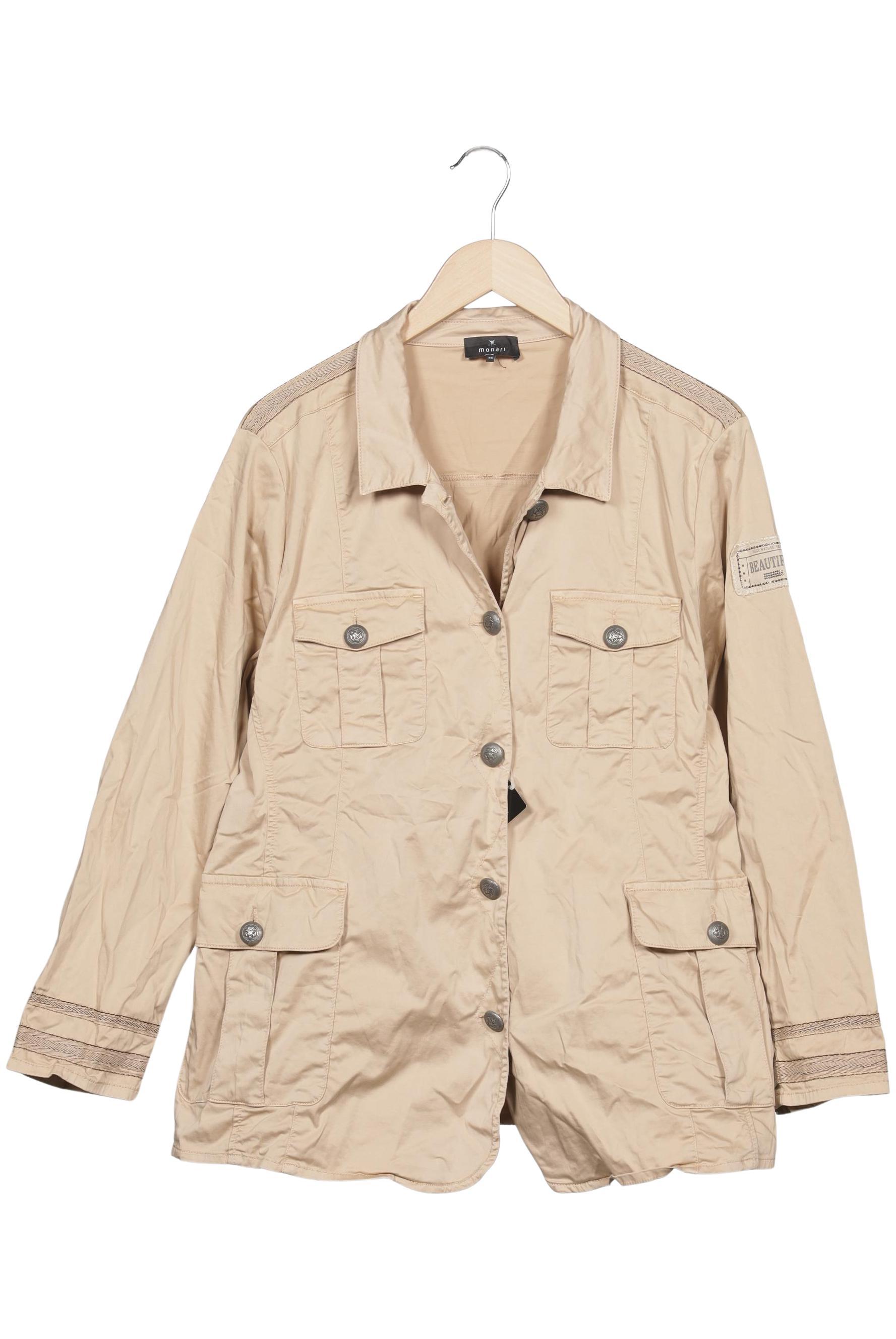 

monari Damen Jacke, beige, Gr. 46