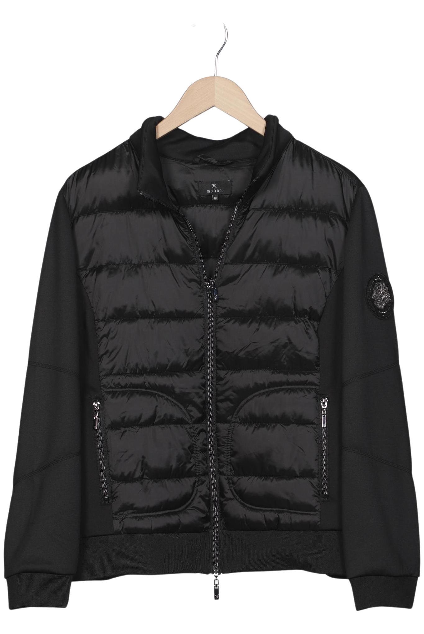 

monari Damen Jacke, schwarz, Gr. 46