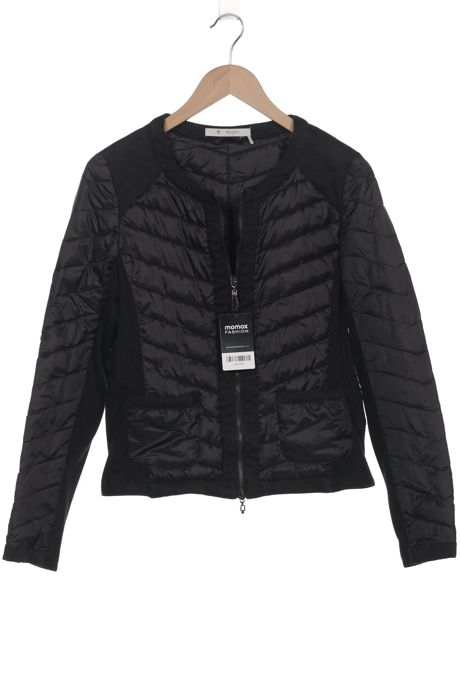 

monari Damen Jacke, schwarz, Gr. 38