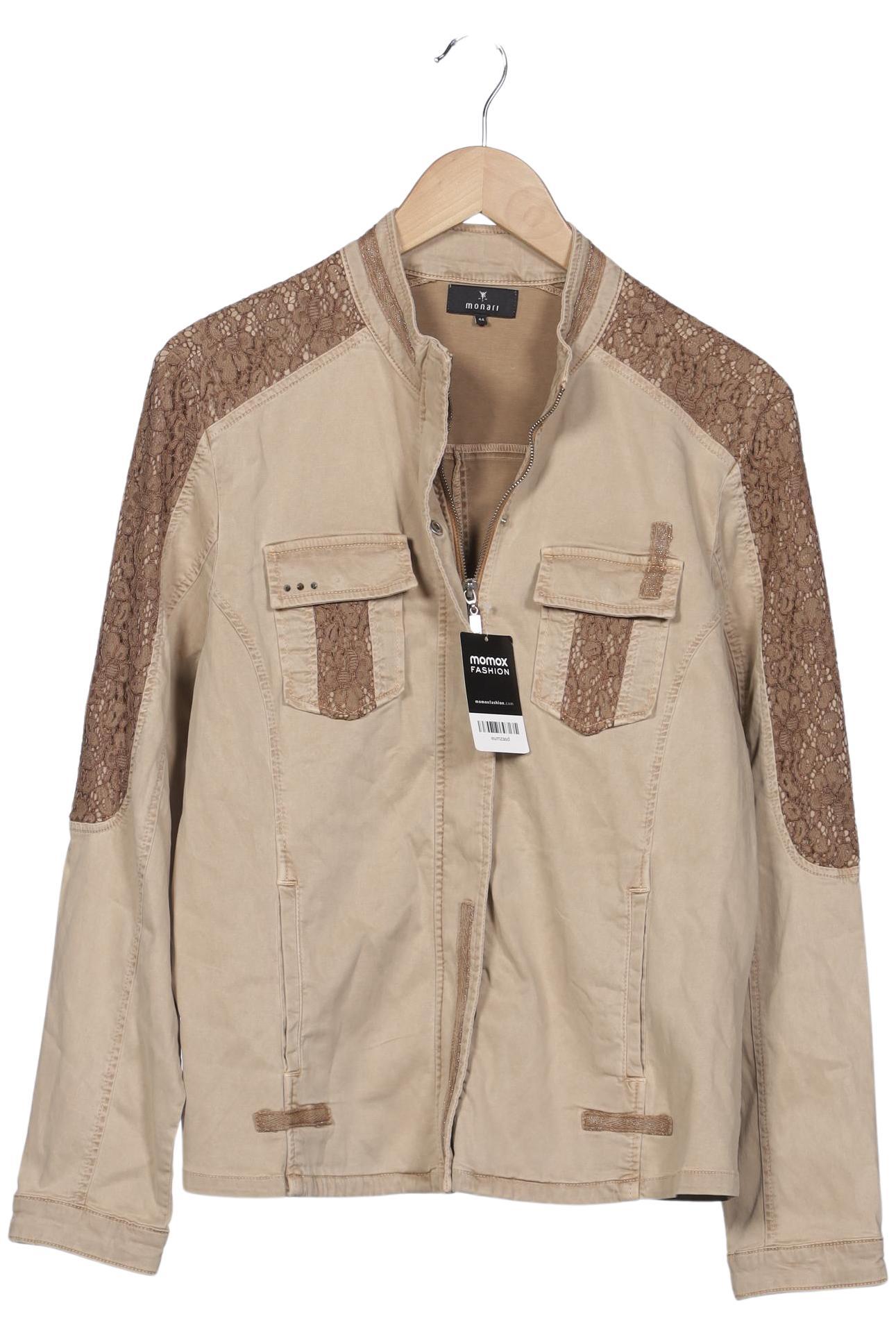 

monari Damen Jacke, beige, Gr. 44