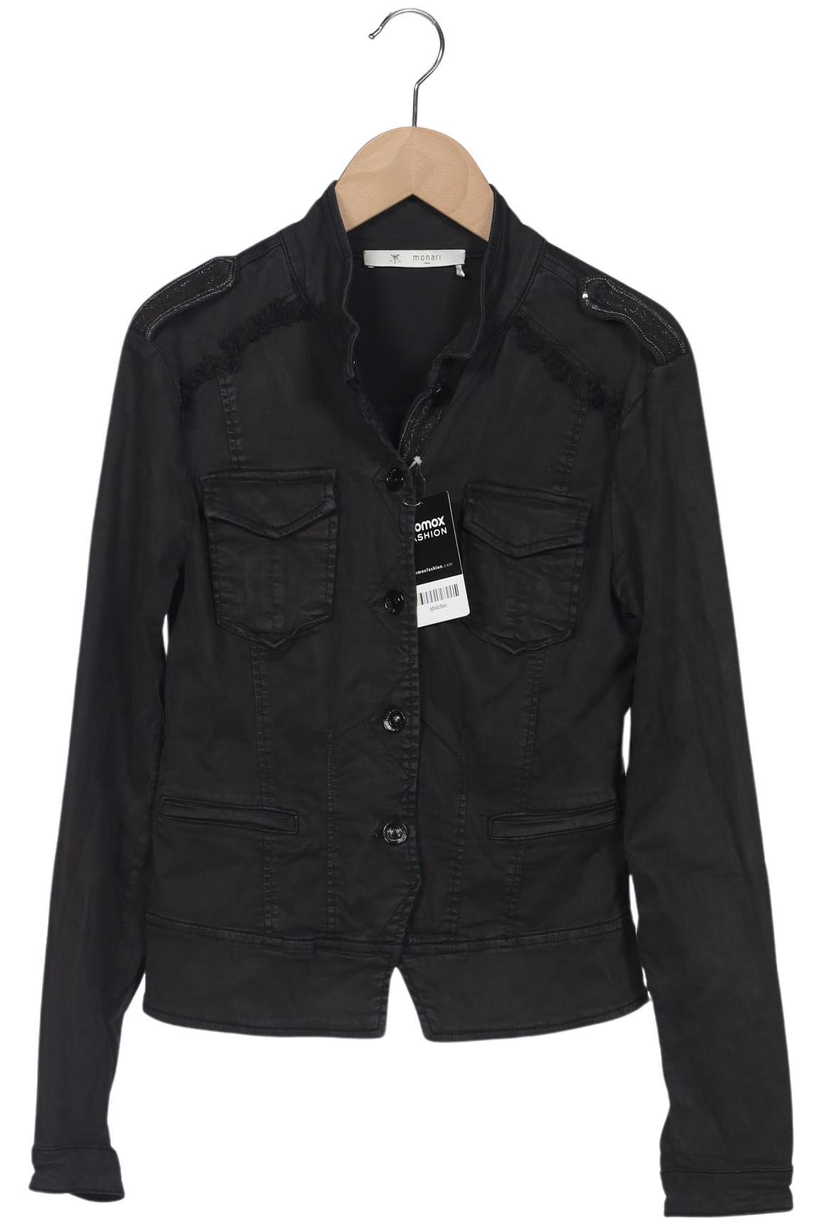 

monari Damen Jacke, schwarz, Gr. 36