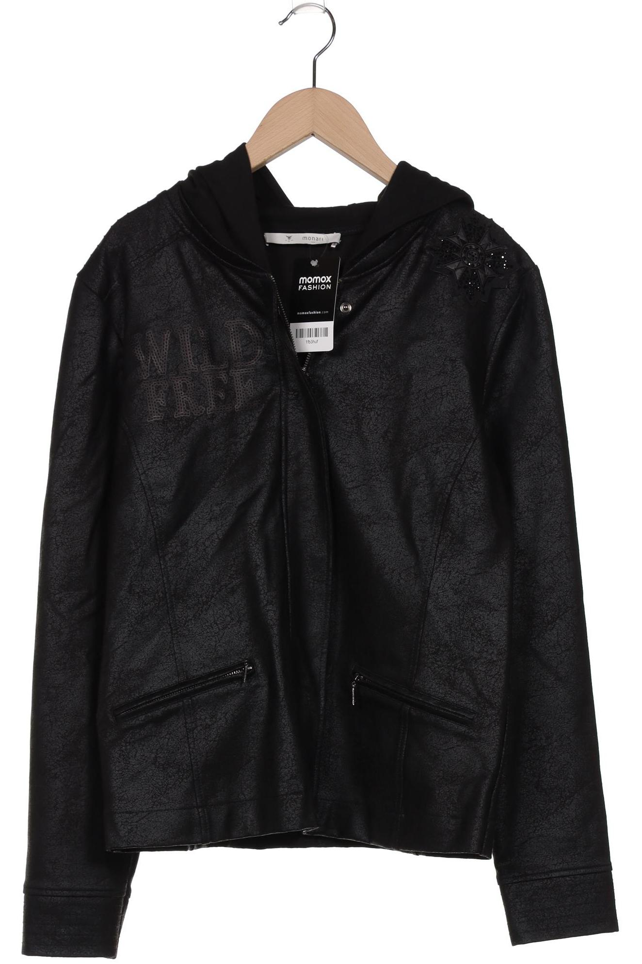 

monari Damen Jacke, schwarz, Gr. 38