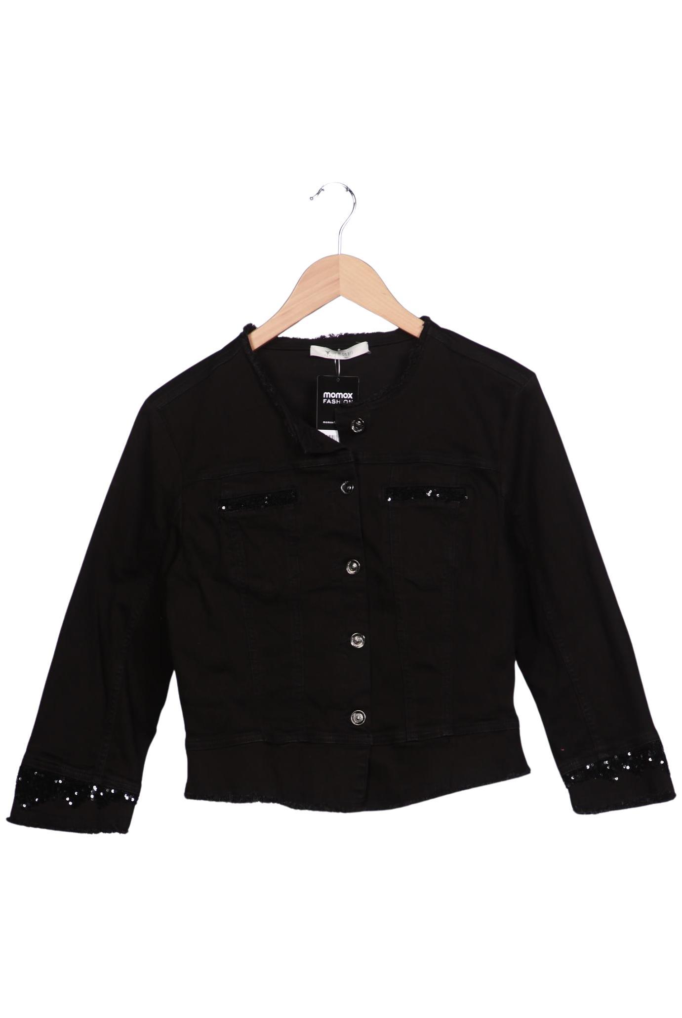

monari Damen Jacke, schwarz, Gr. 38