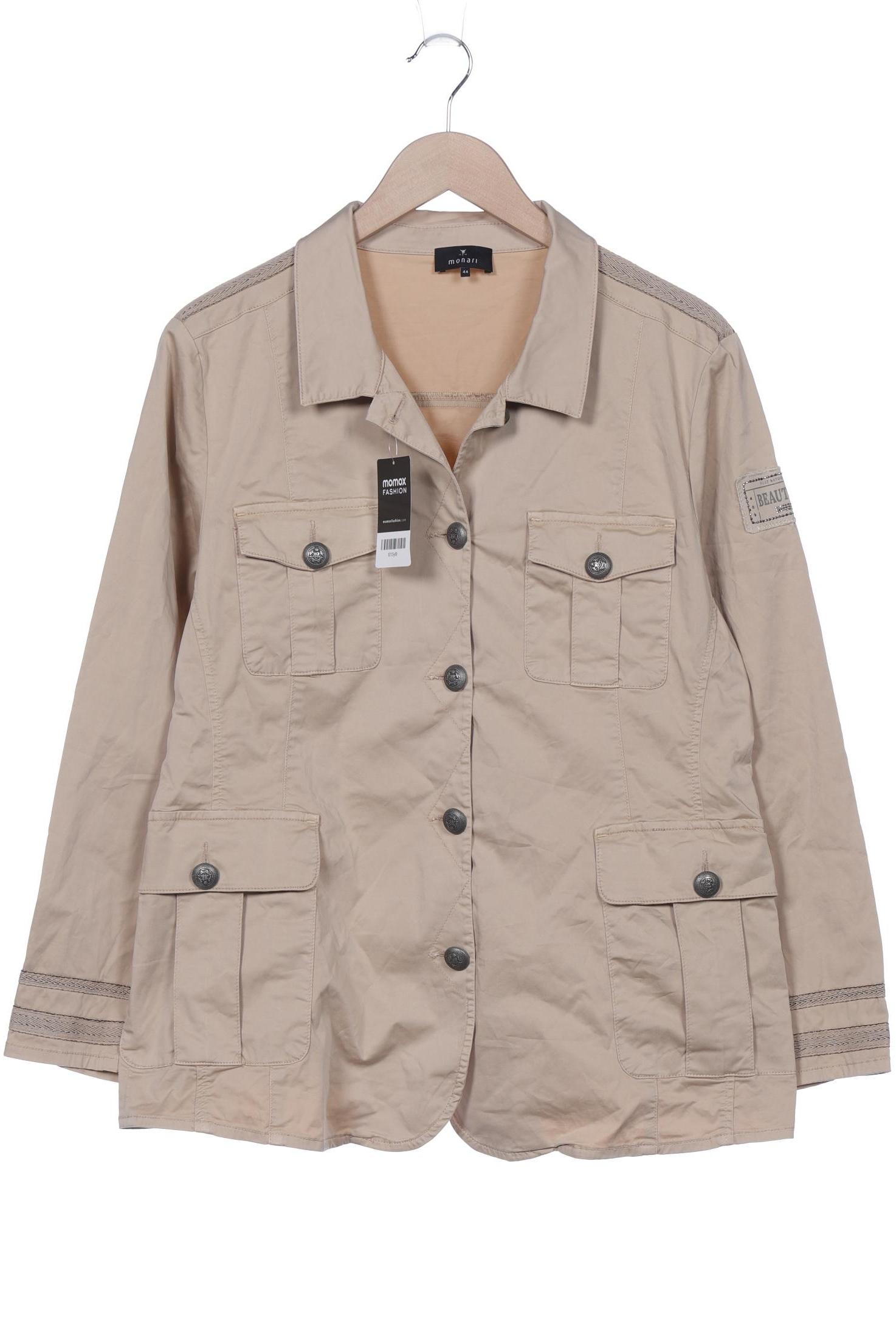

monari Damen Jacke, beige, Gr. 44