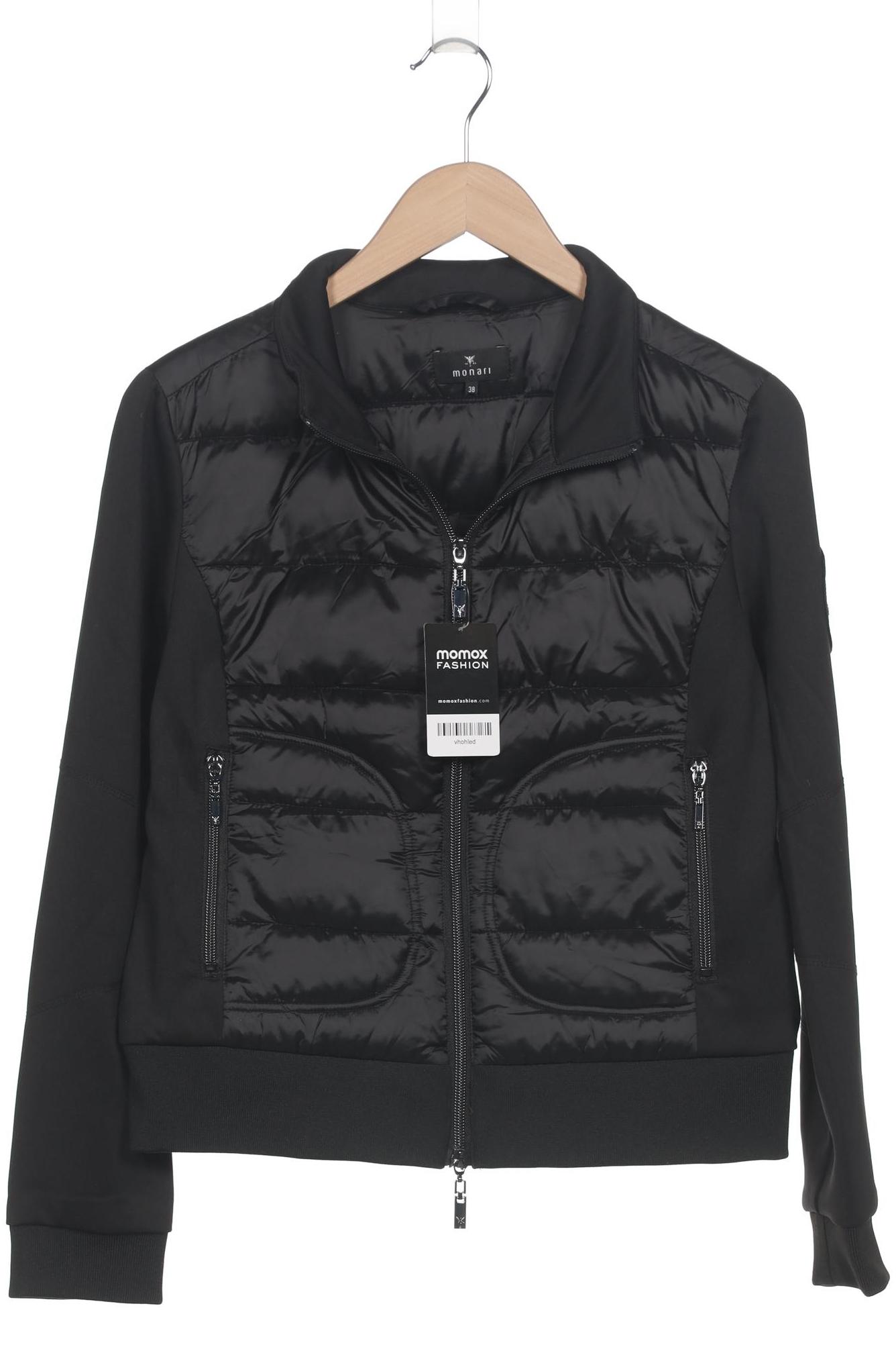 

monari Damen Jacke, schwarz, Gr. 38