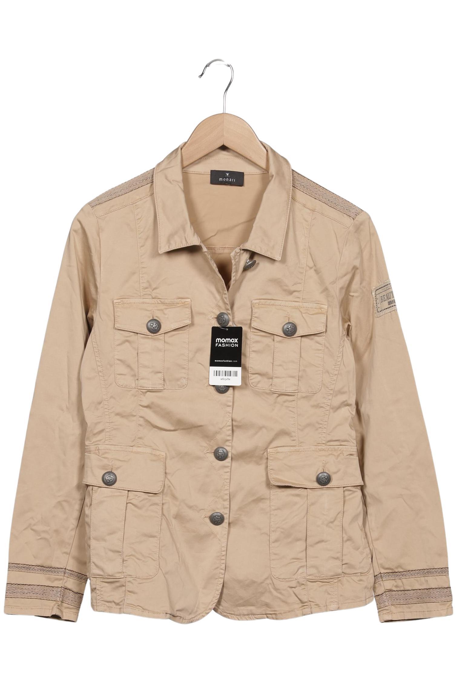 

monari Damen Jacke, beige, Gr. 38