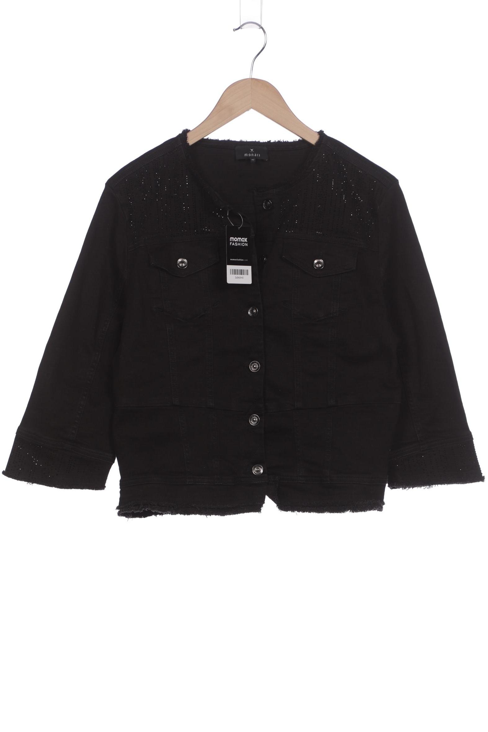 

monari Damen Jacke, schwarz, Gr. 42