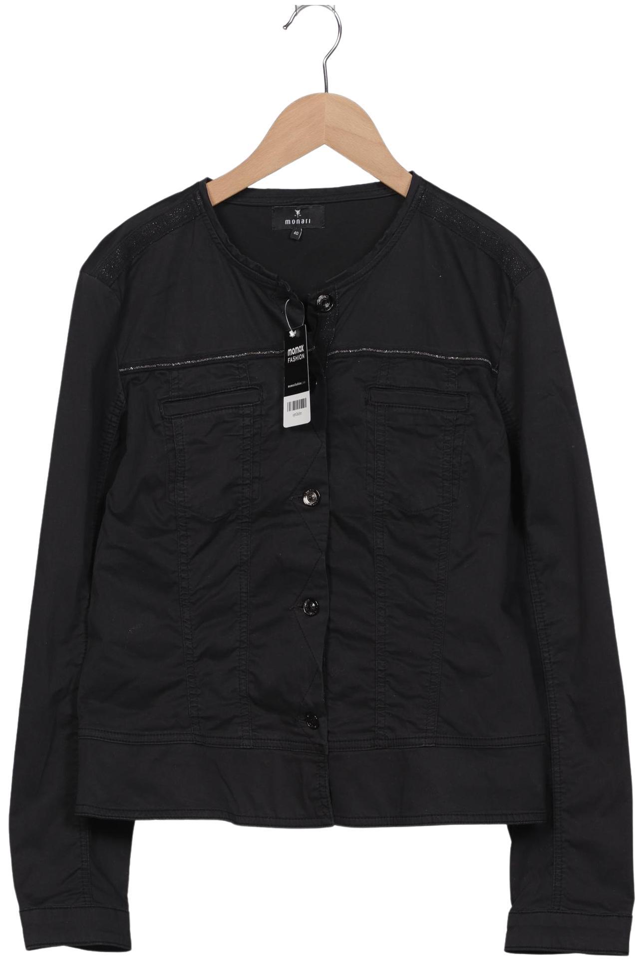 

monari Damen Jacke, schwarz, Gr. 40