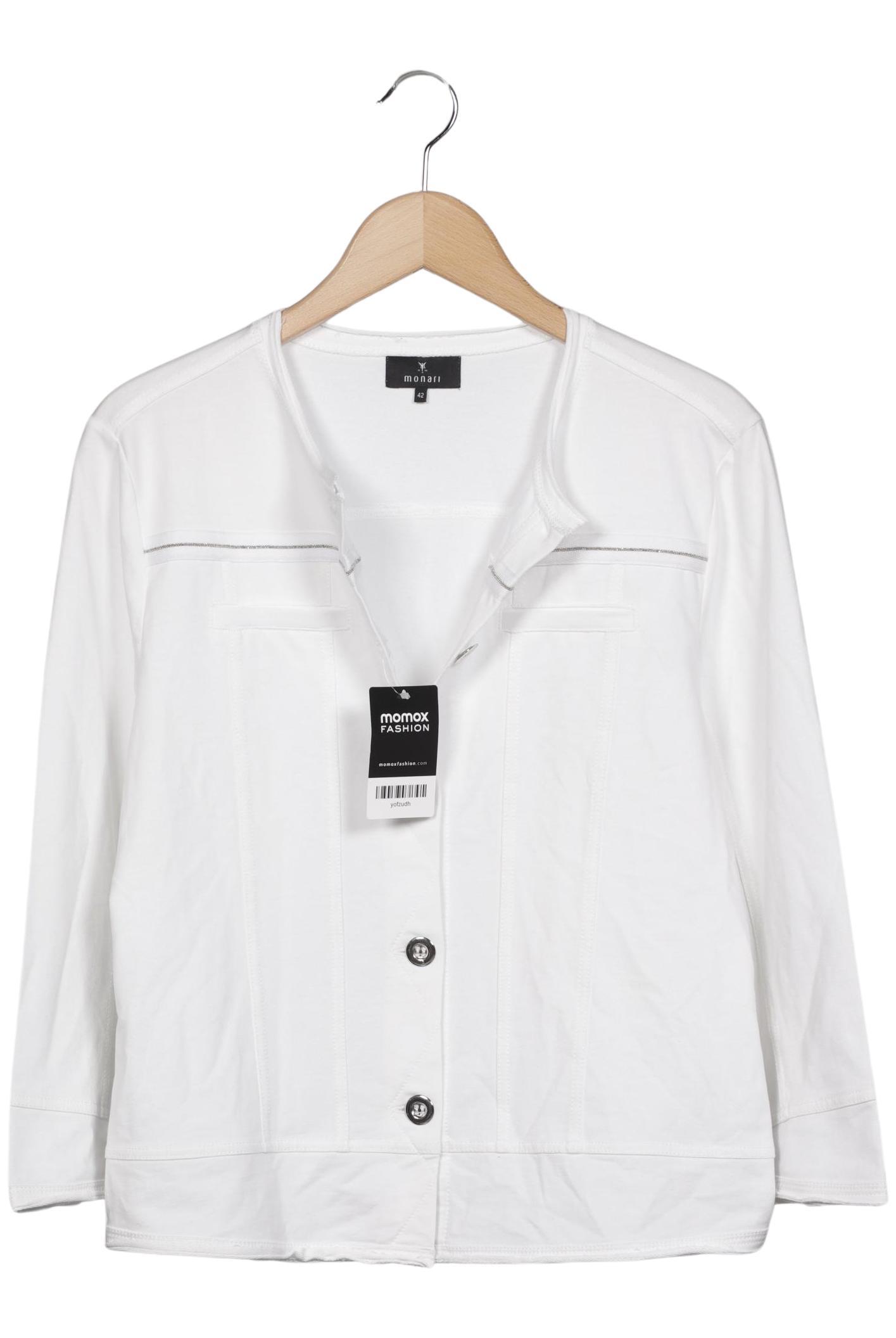 

monari Damen Jacke, weiß, Gr. 42