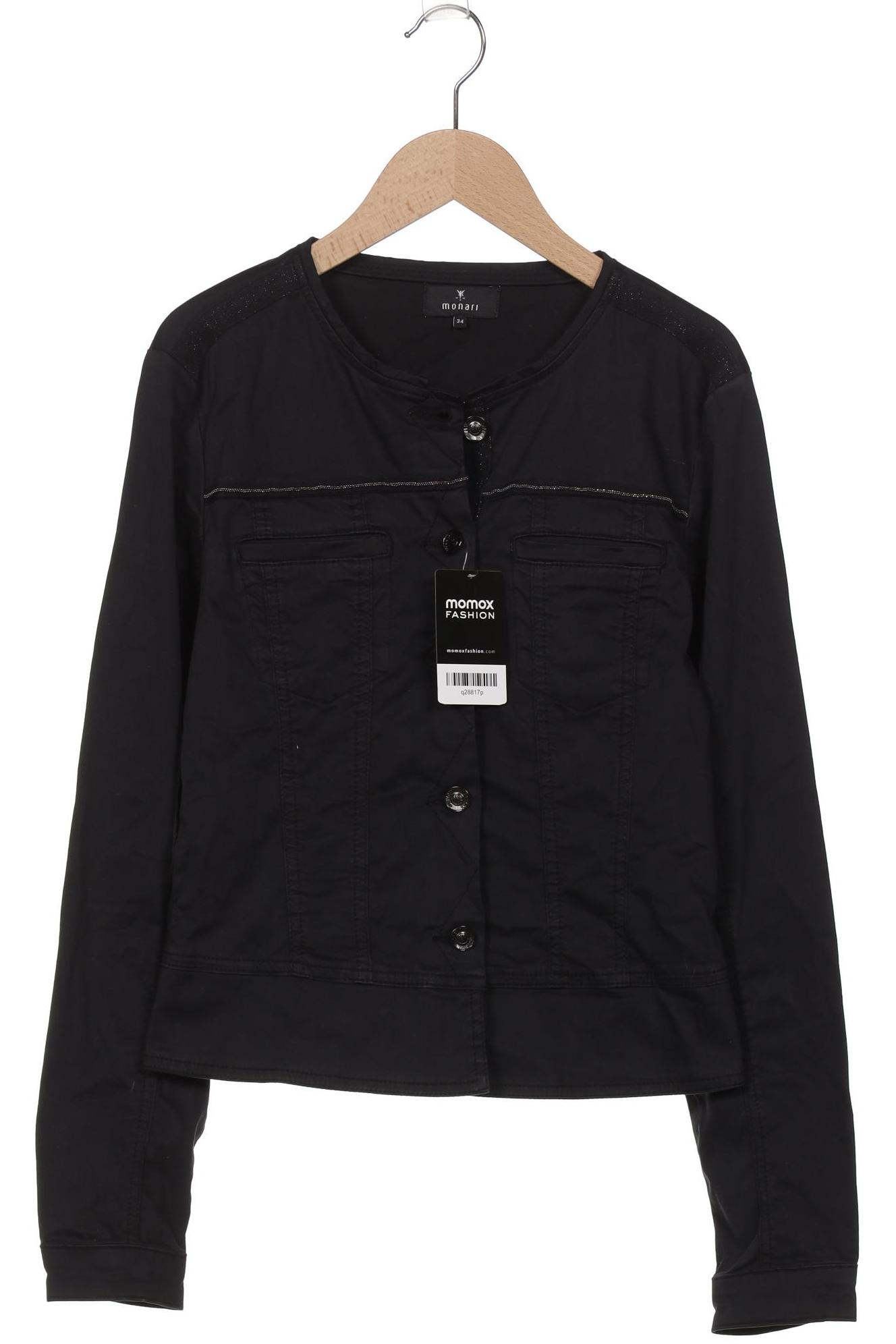 

monari Damen Jacke, schwarz, Gr. 34