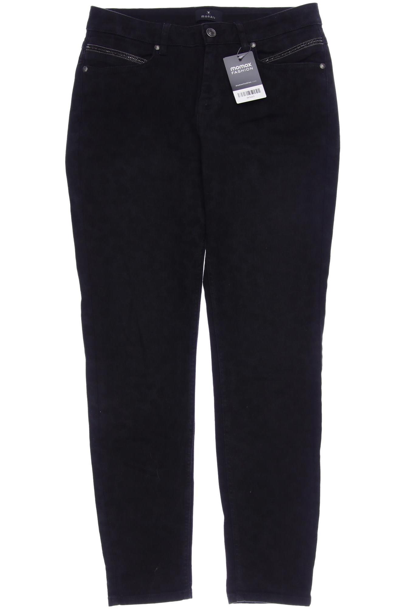 

monari Damen Jeans, schwarz