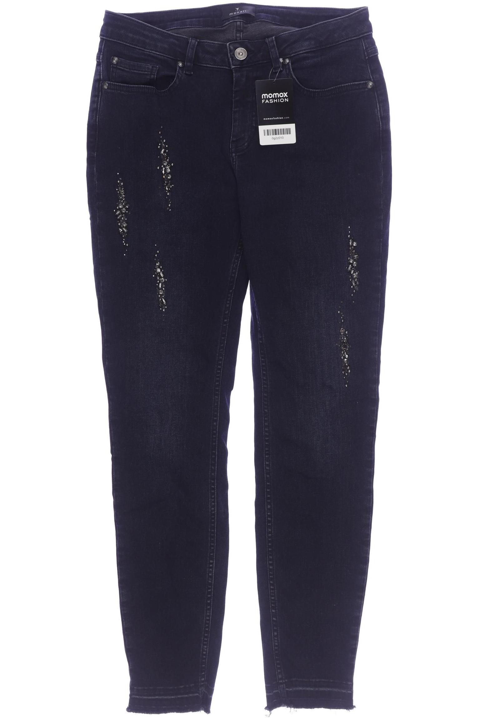 

monari Damen Jeans, marineblau, Gr. 38