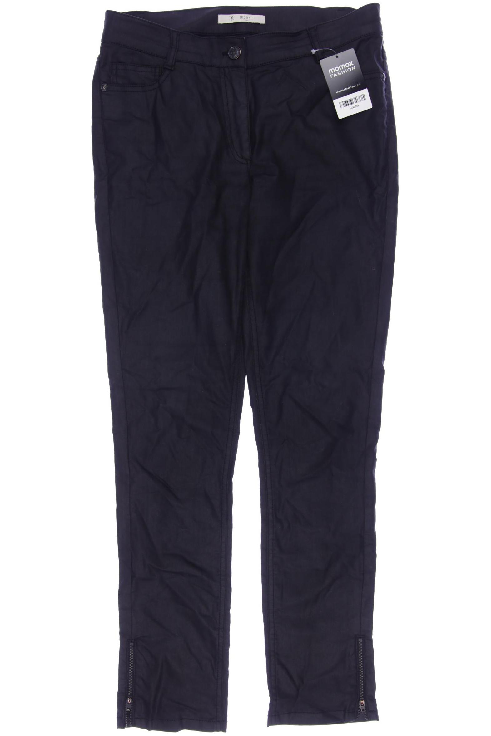 

monari Damen Jeans, schwarz, Gr. 38