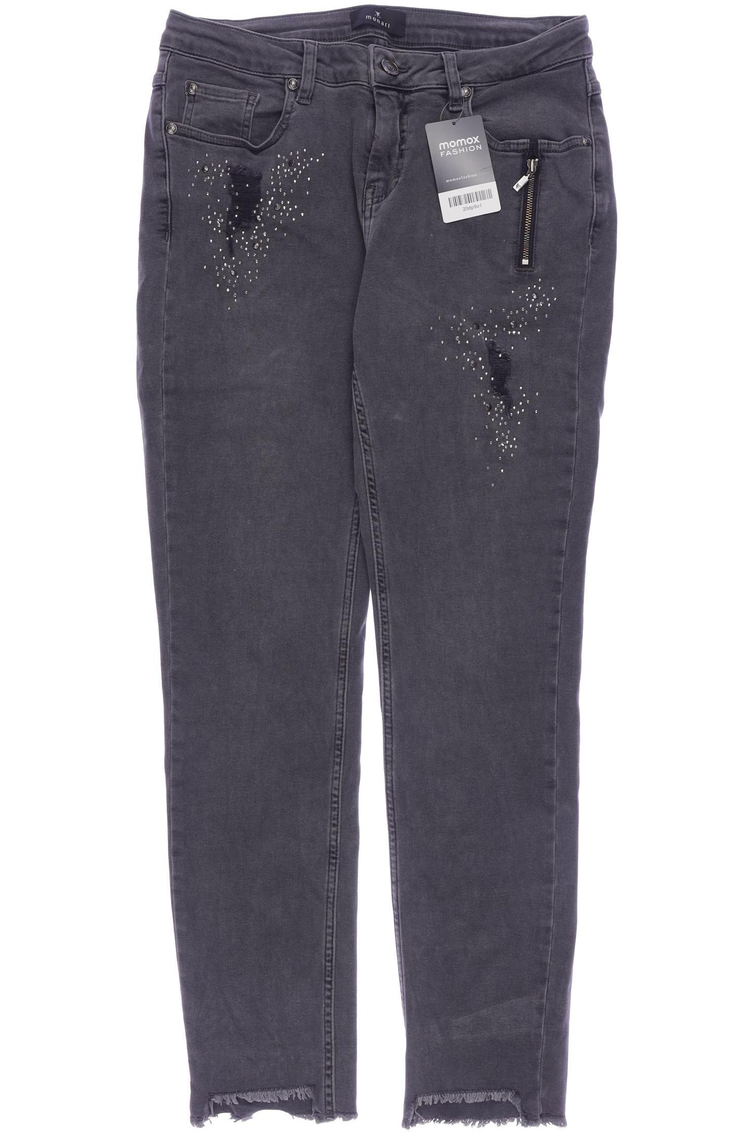 

monari Damen Jeans, grau, Gr. 36