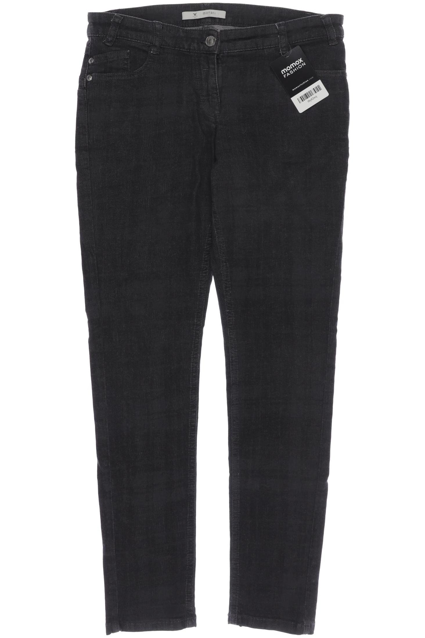 

monari Damen Jeans, grau, Gr. 38