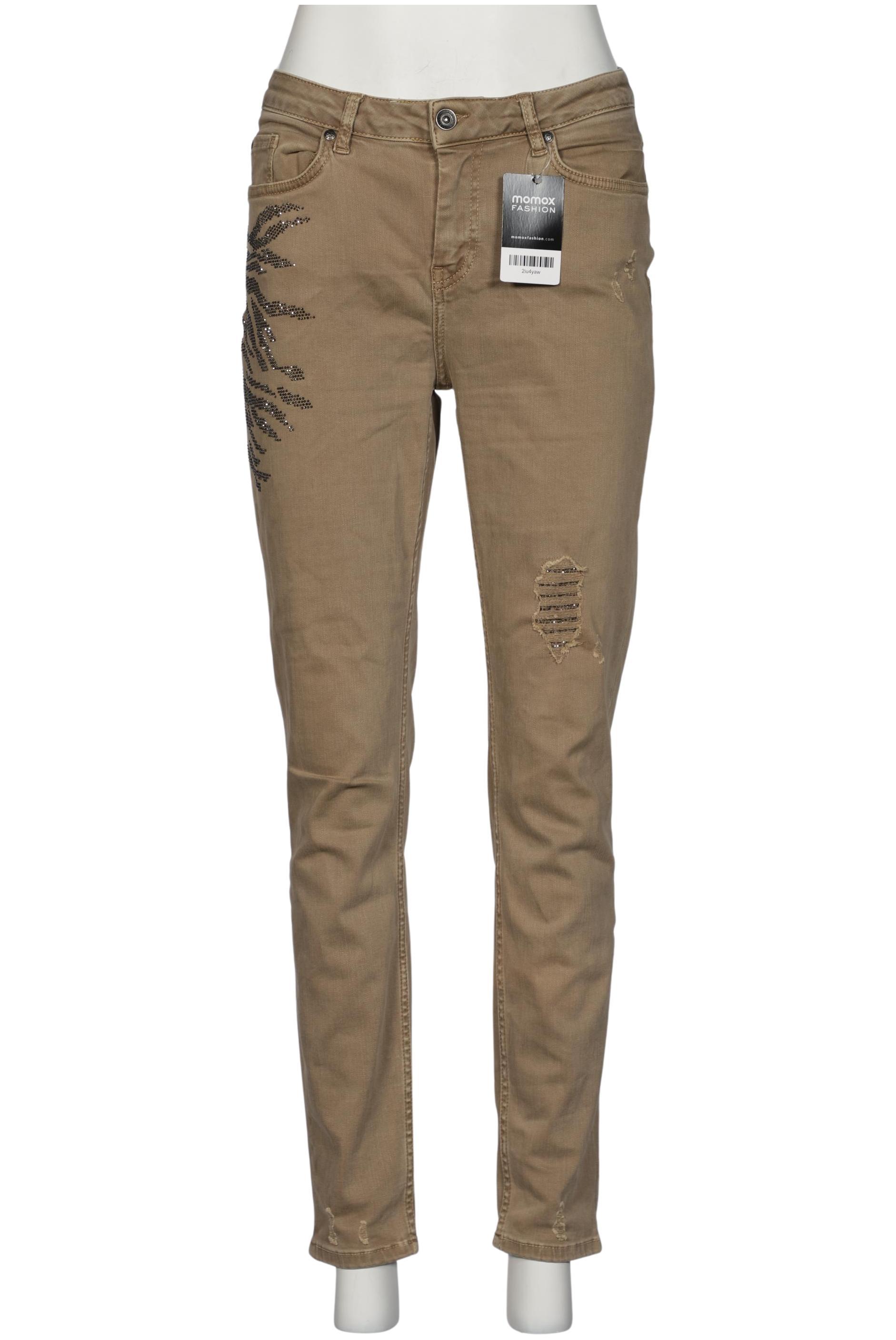 

monari Damen Jeans, braun, Gr. 40