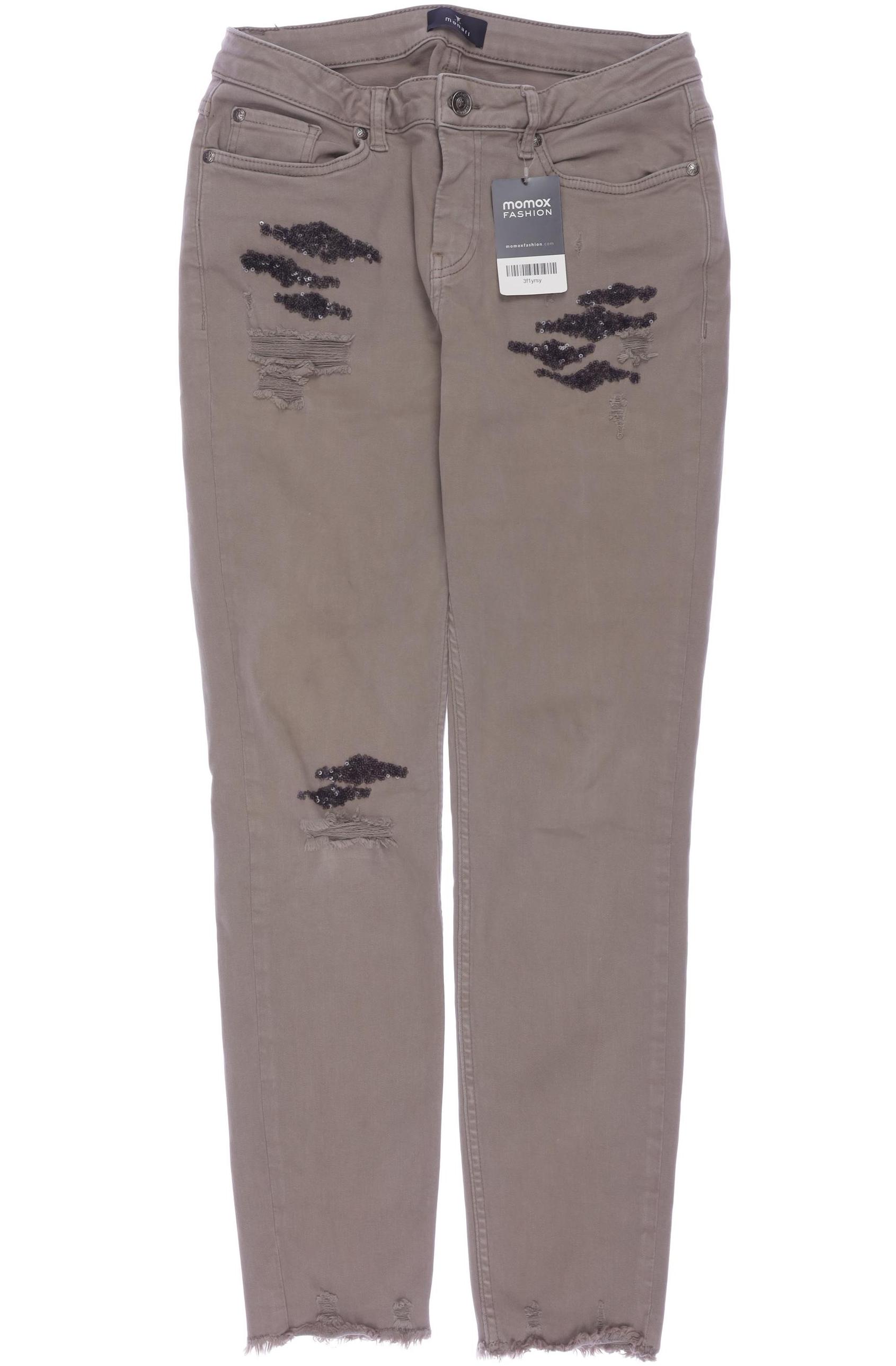 

monari Damen Jeans, beige, Gr. 38