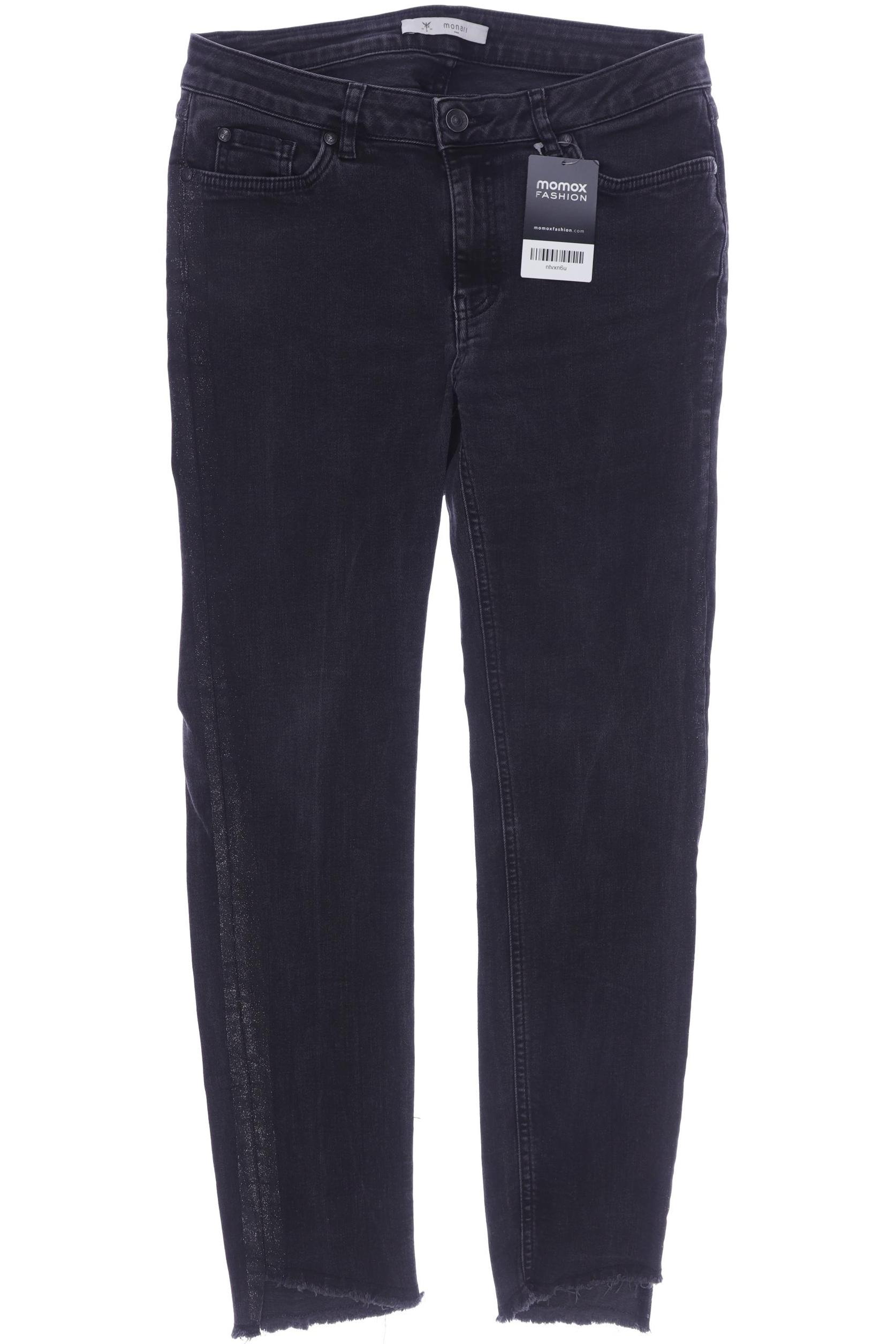 

monari Damen Jeans, schwarz