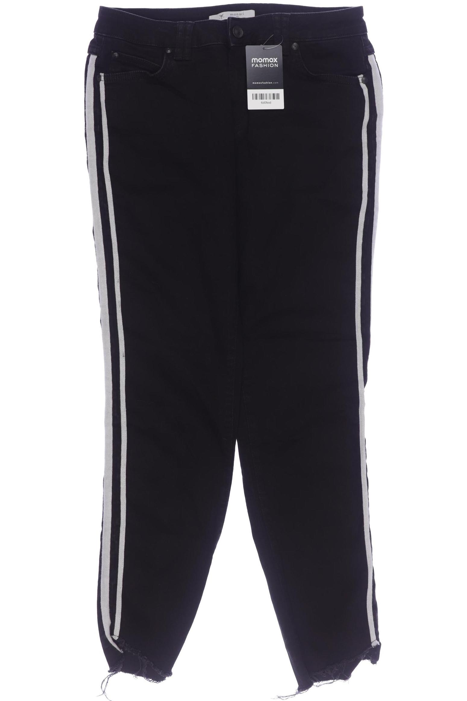 

monari Damen Jeans, schwarz, Gr. 40