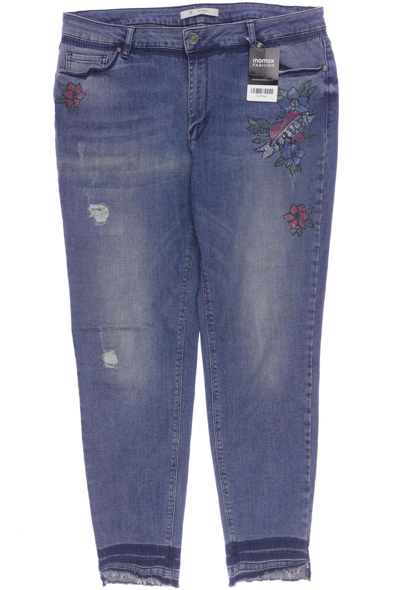 

monari Damen Jeans, blau, Gr. 44