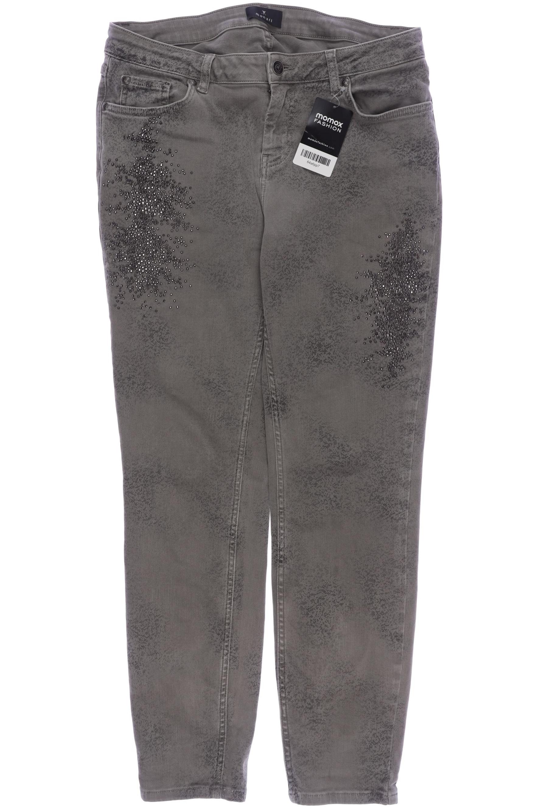 

monari Damen Jeans, grau, Gr. 40