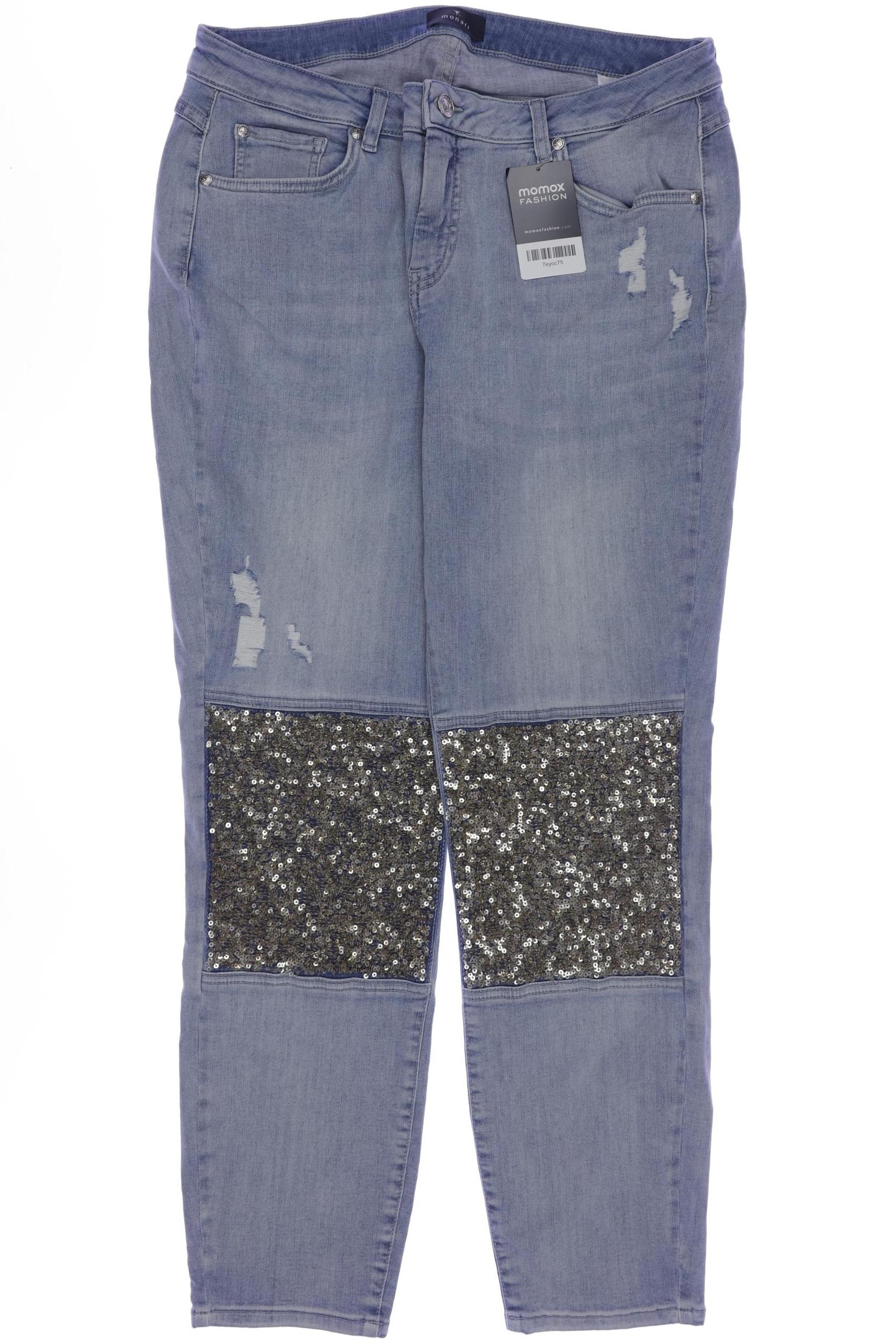 

monari Damen Jeans, hellblau, Gr. 44
