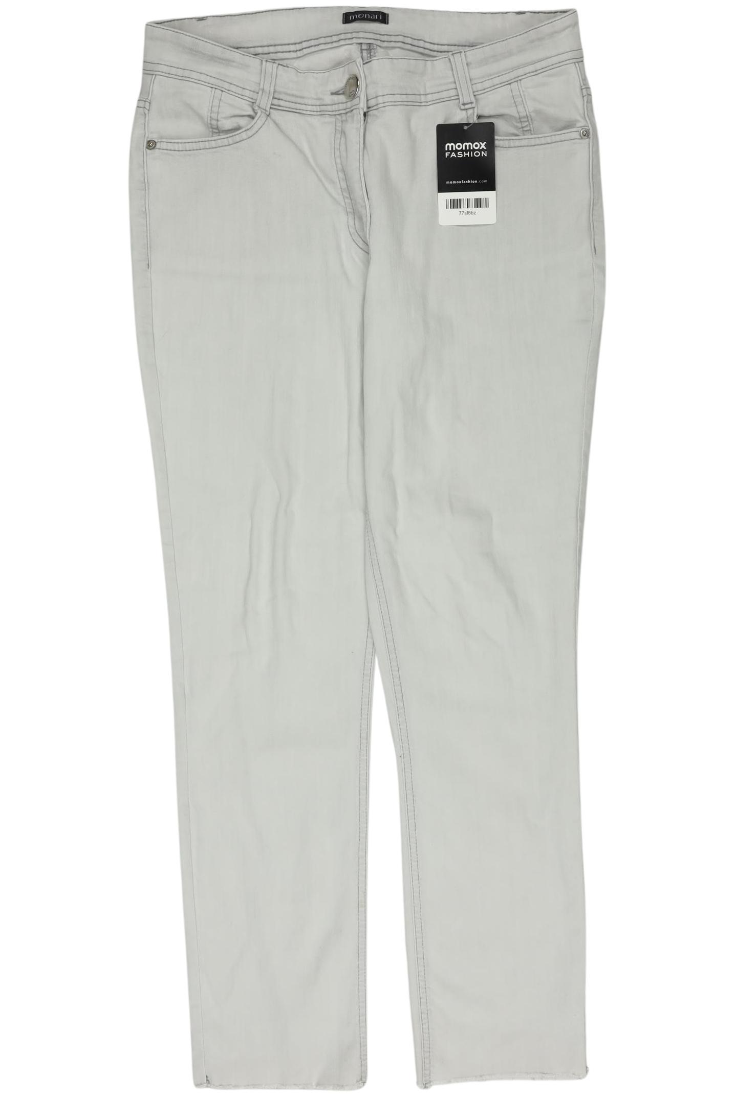 

monari Damen Jeans, grau, Gr. 30