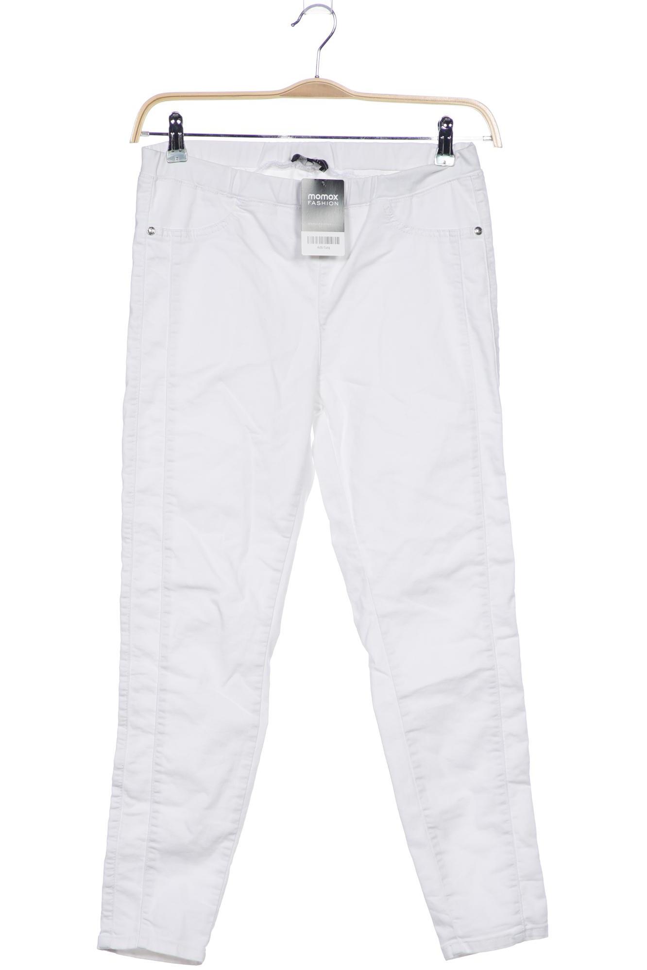 

monari Damen Jeans, weiß, Gr. 38