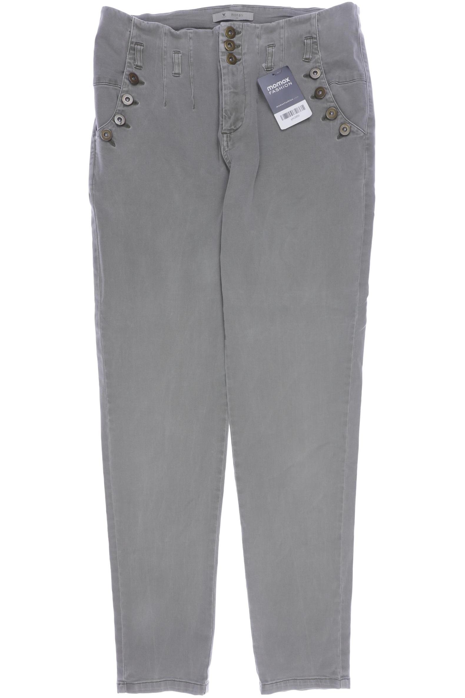 

monari Damen Jeans, grün, Gr. 38