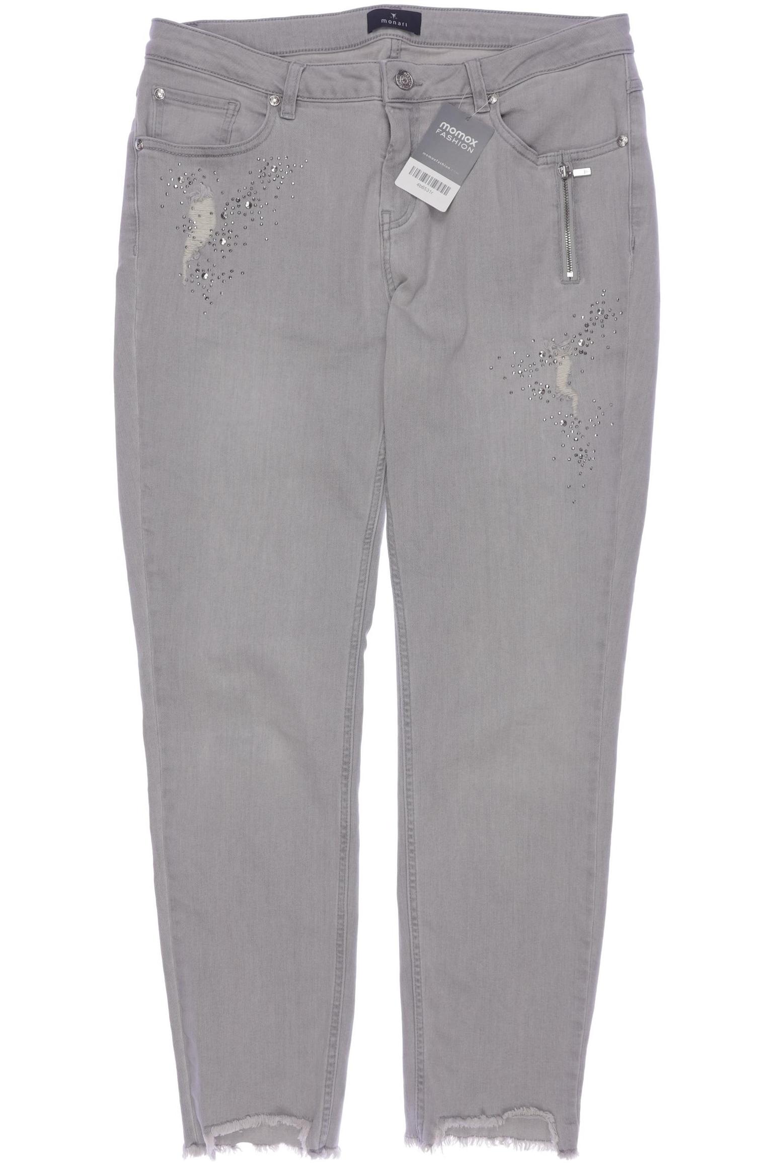 

monari Damen Jeans, grau, Gr. 32