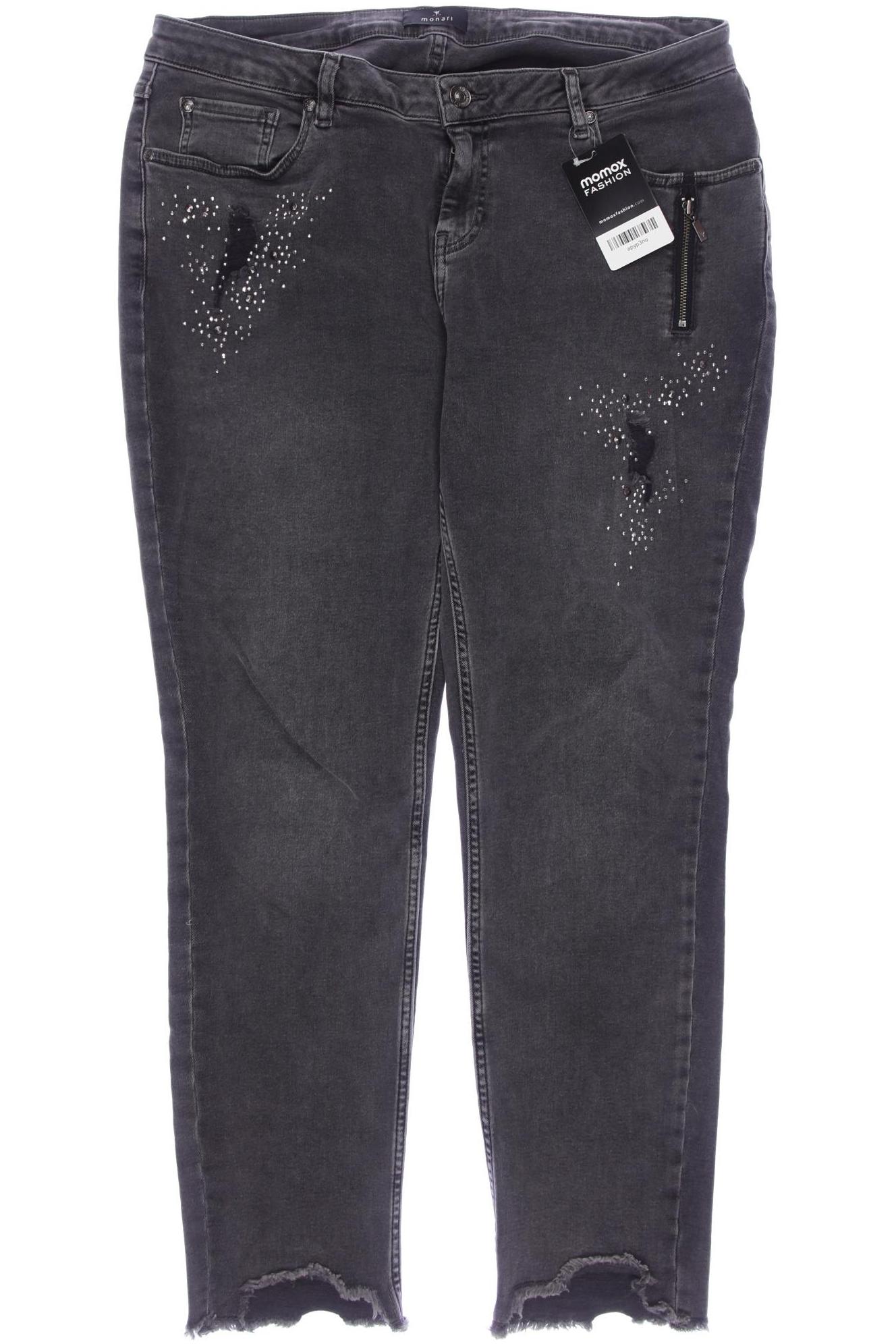 

monari Damen Jeans, grau, Gr. 33