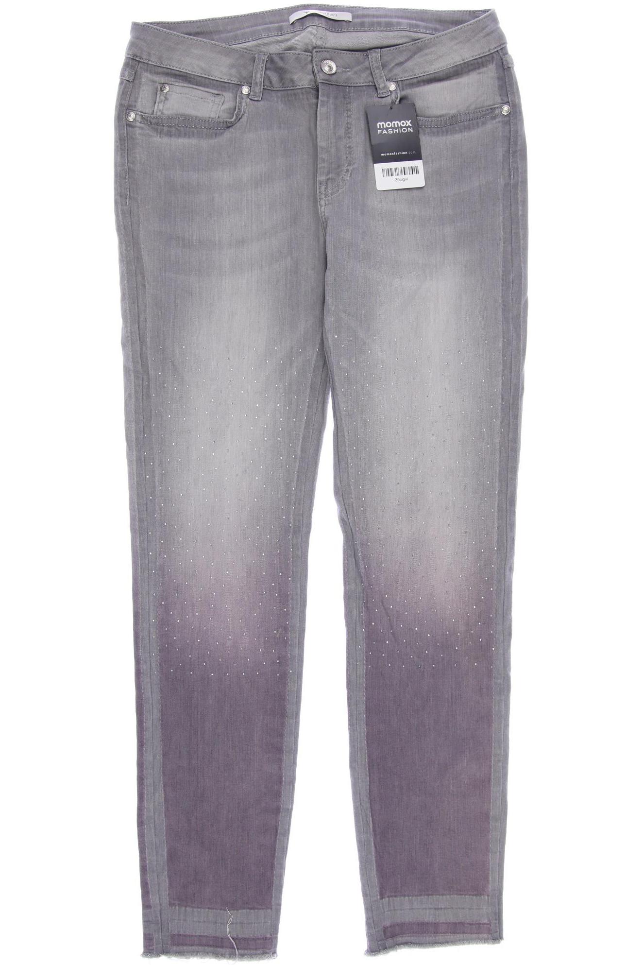 

monari Damen Jeans, grau, Gr. 38