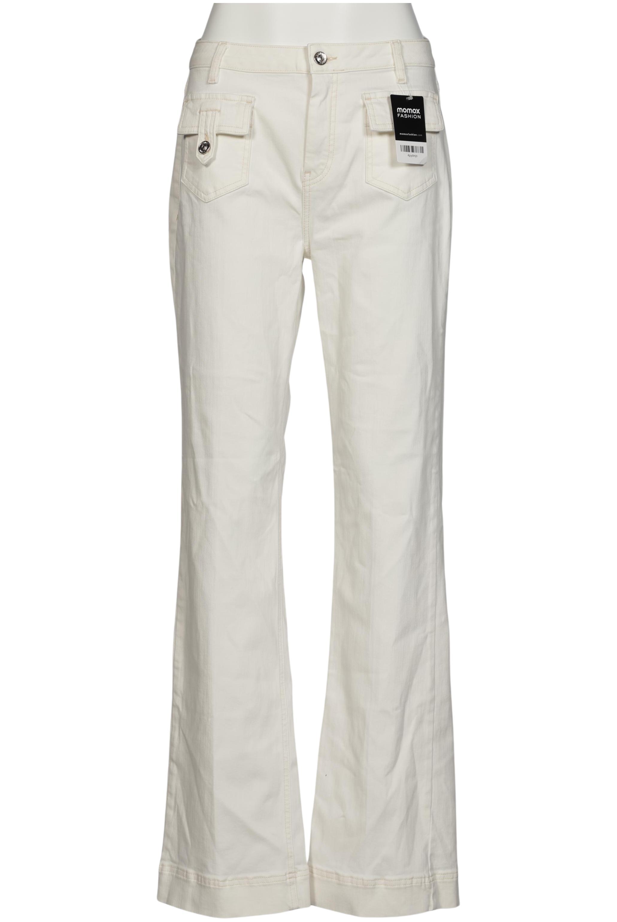

monari Damen Jeans, cremeweiß, Gr. 38
