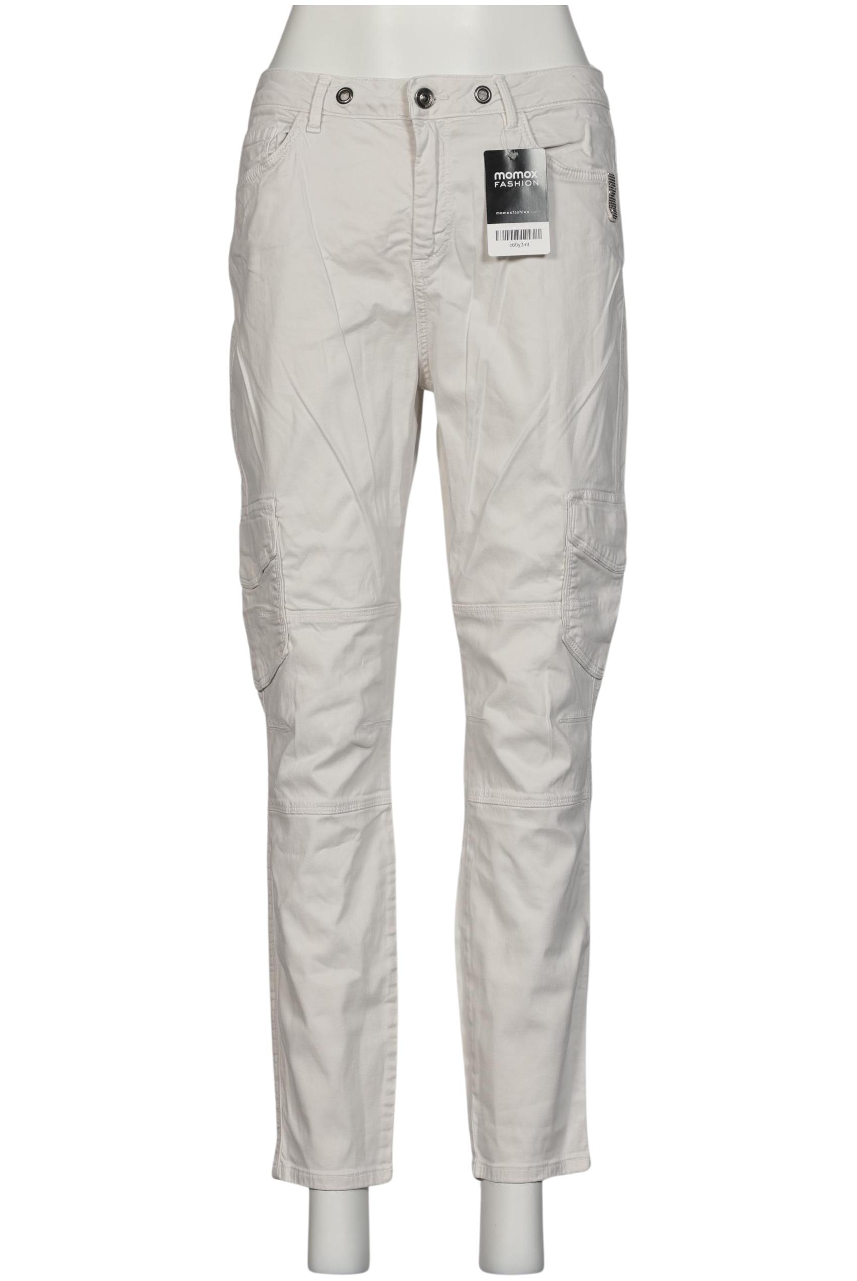 

monari Damen Jeans, cremeweiß, Gr. 28