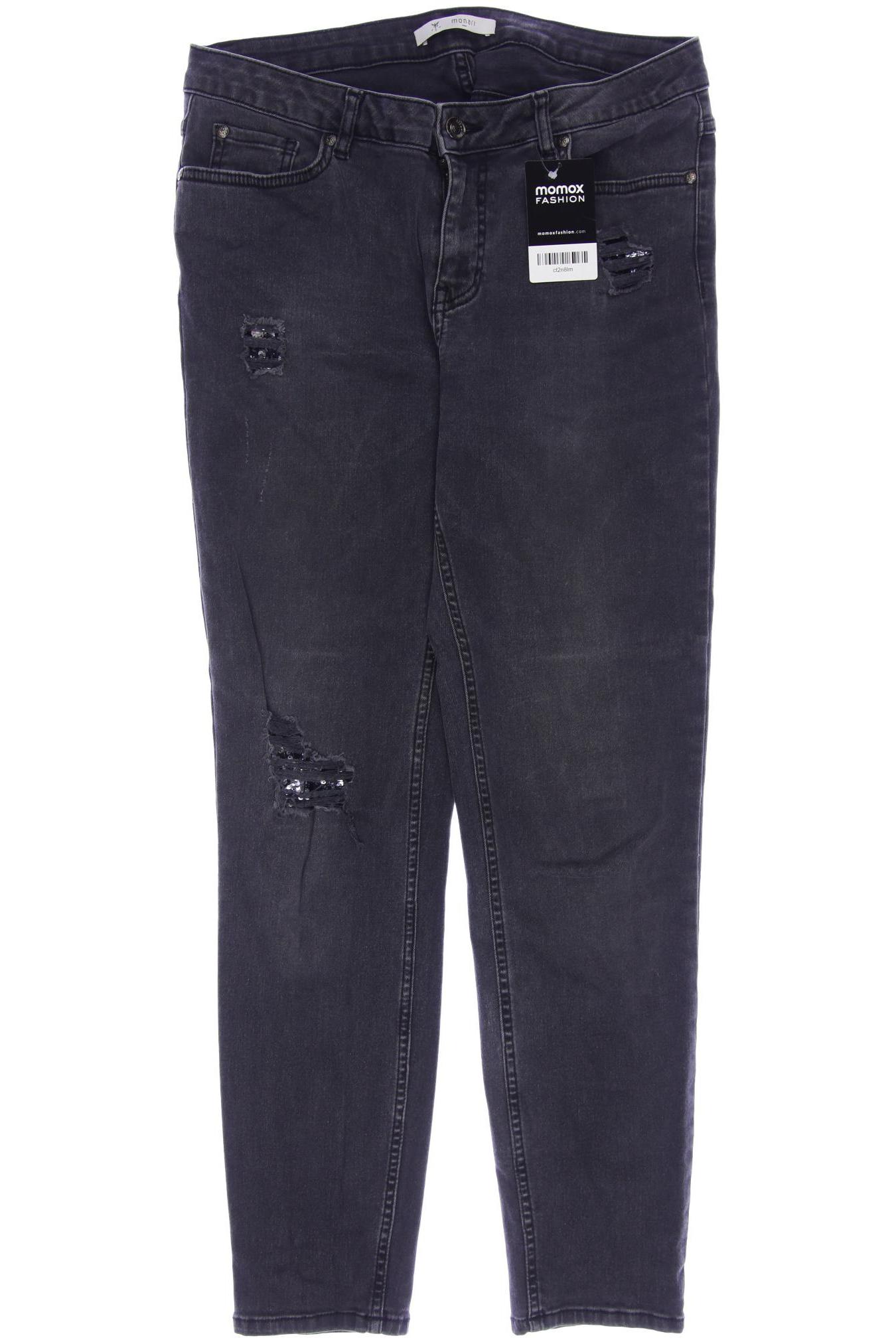 

monari Damen Jeans, grau
