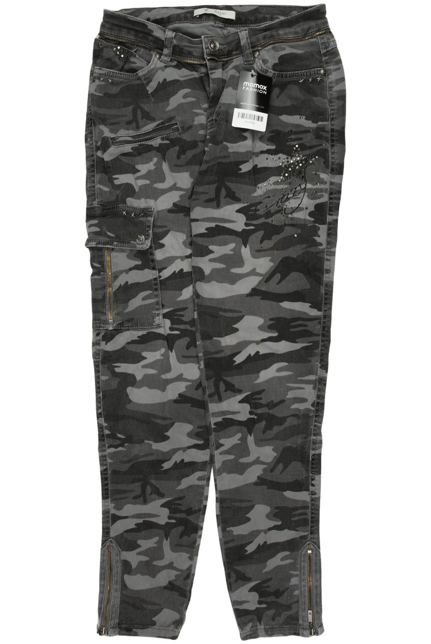 

monari Damen Jeans, grau, Gr. 34