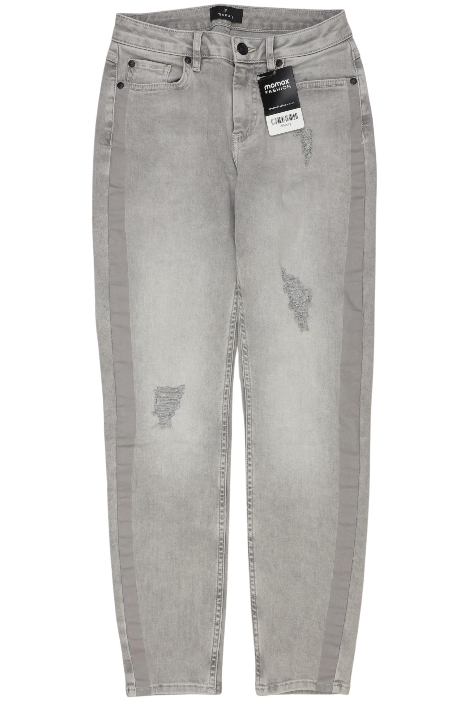 

monari Damen Jeans, grau, Gr. 34