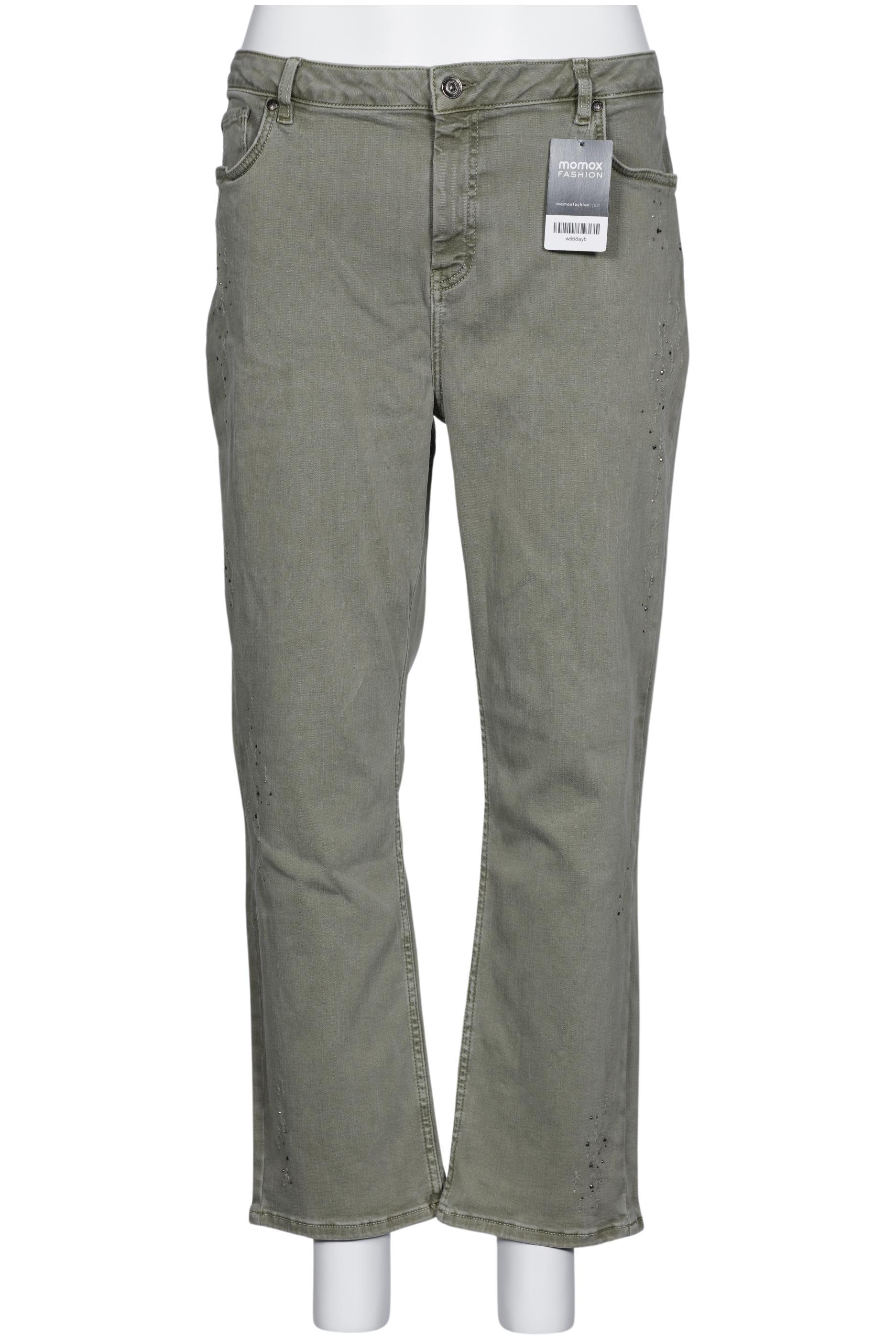 

monari Damen Jeans, grün, Gr. 46