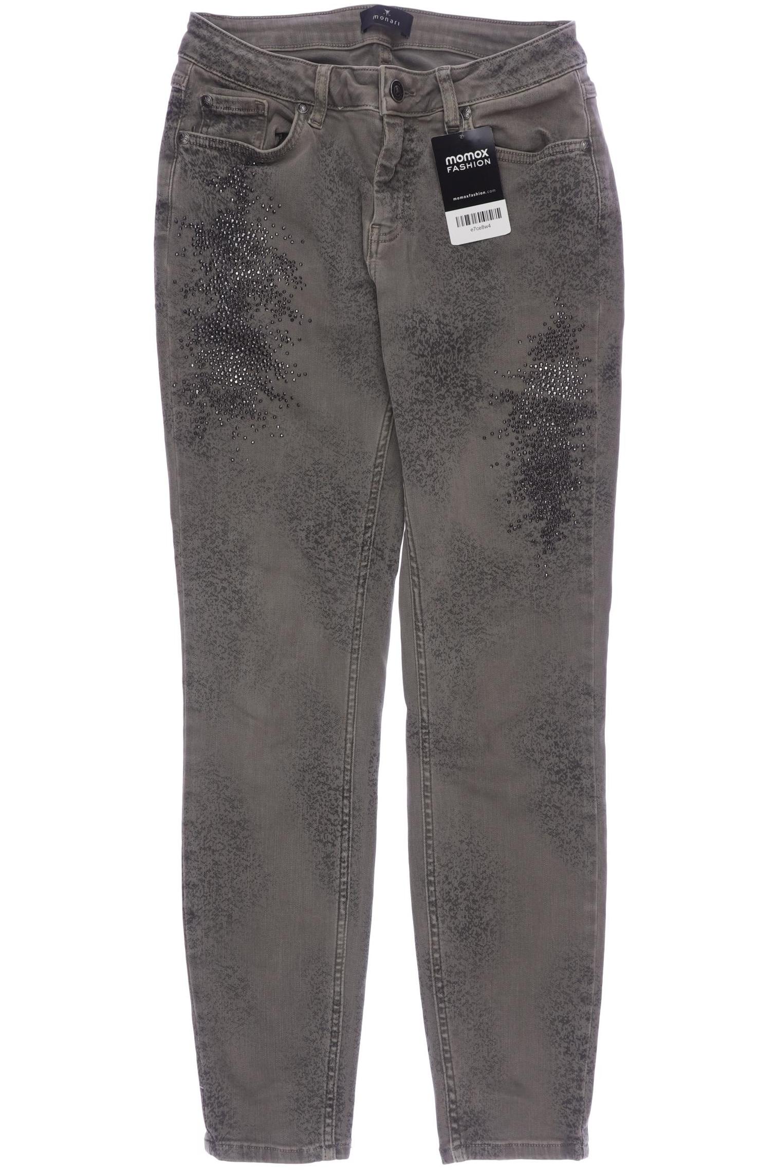 

monari Damen Jeans, braun, Gr. 34