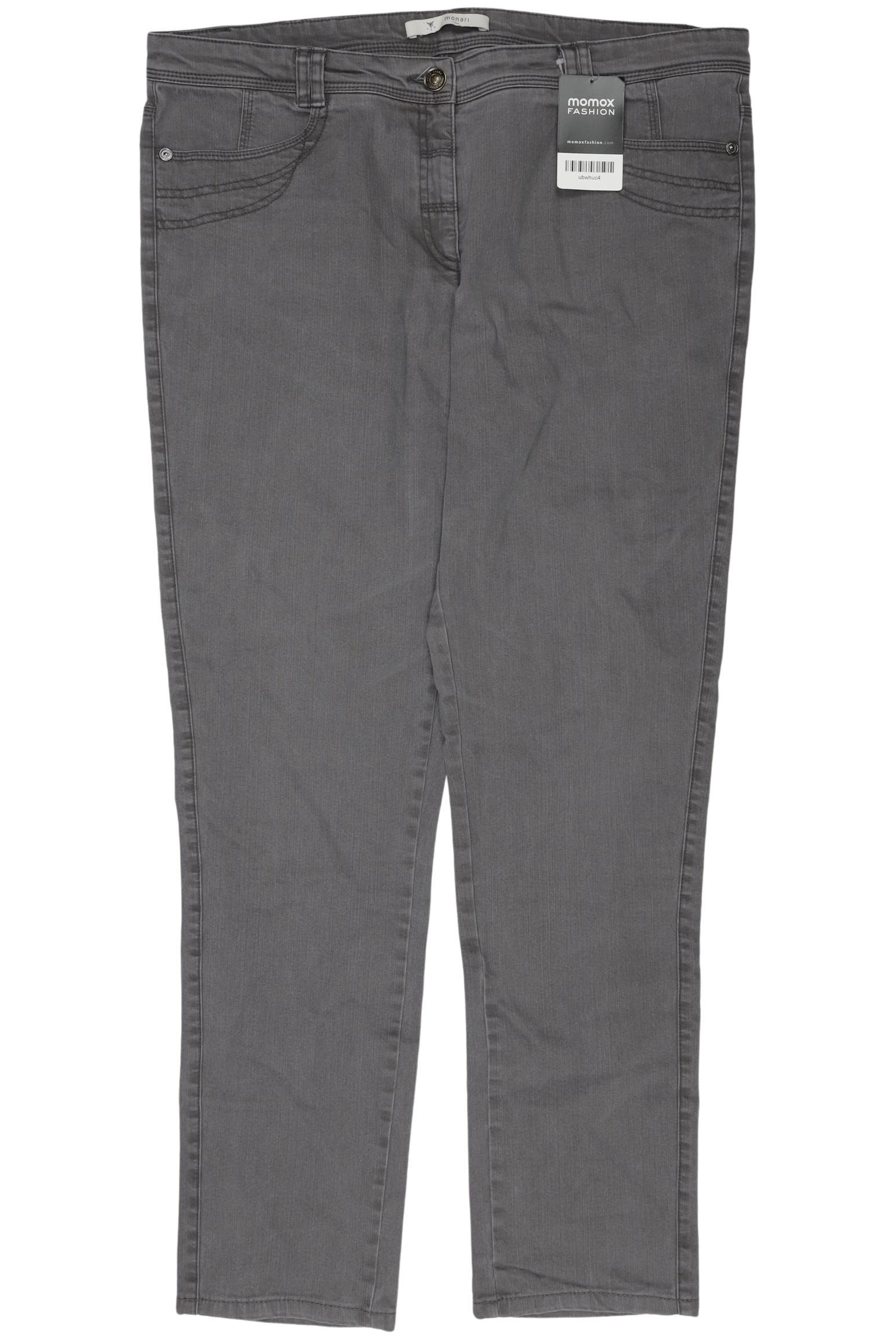 

monari Damen Jeans, grau, Gr. 44